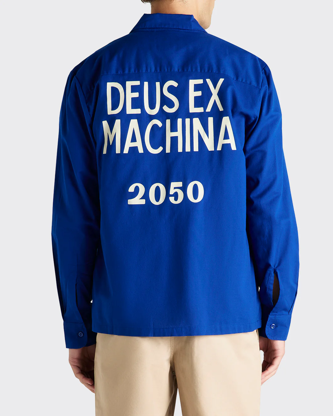 Forecourt Ls Shirt - Classic Blue - Image 2