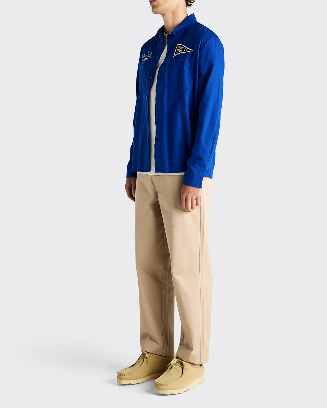 Forecourt Ls Shirt - Classic Blue - Image 9