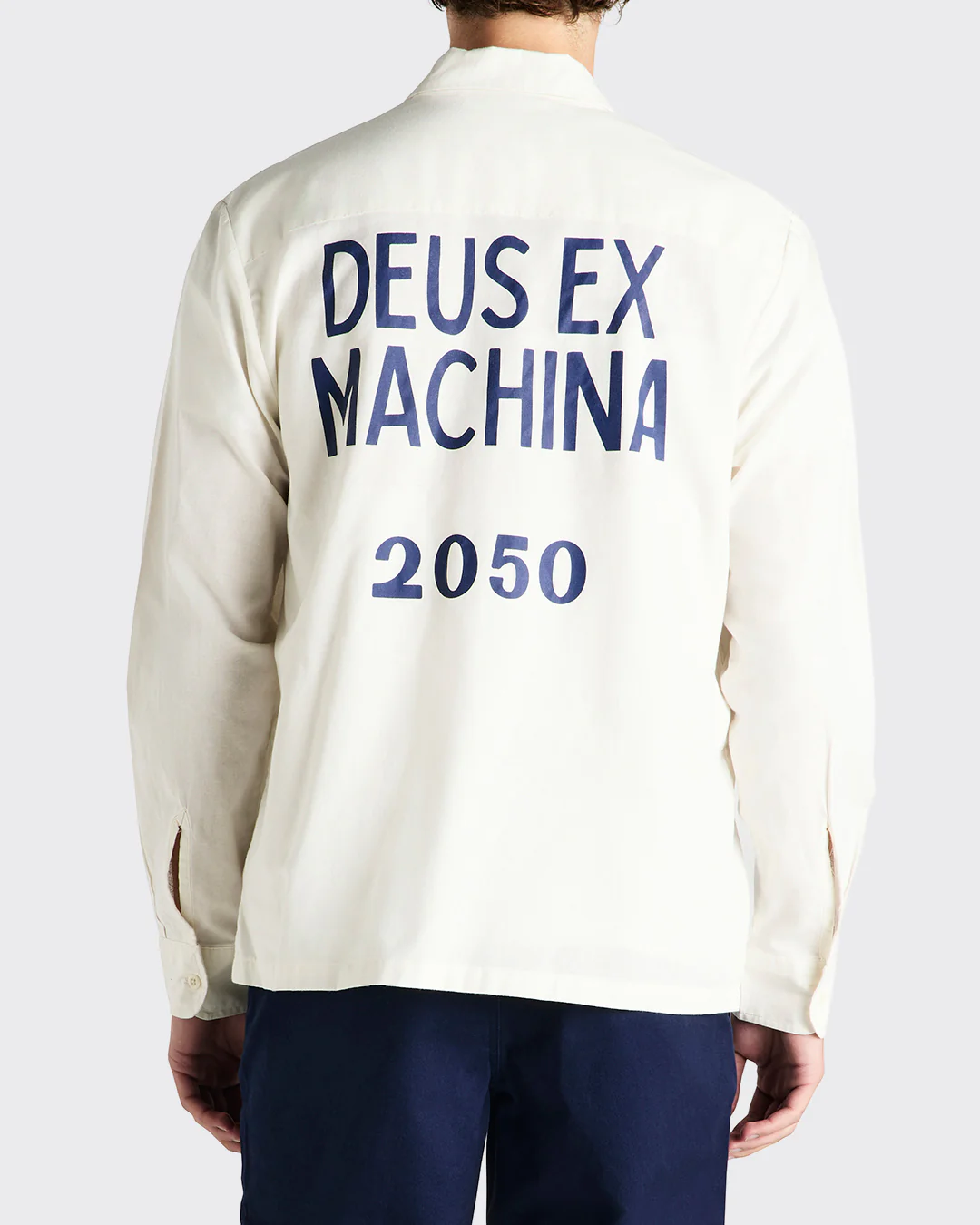 Forecourt Ls Shirt - Vintage White - Image 2
