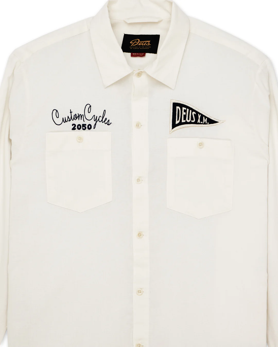 Forecourt Ls Shirt - Vintage White - Image 7