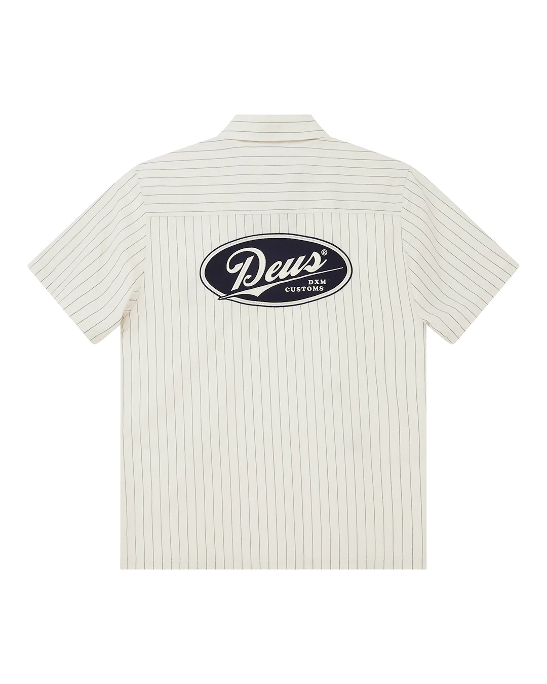 Forecourt Stripe Shirt - Dirty White - Image 4