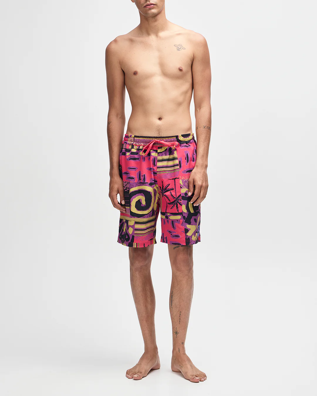 Freamon Swim Short - Melon Red - Image 5