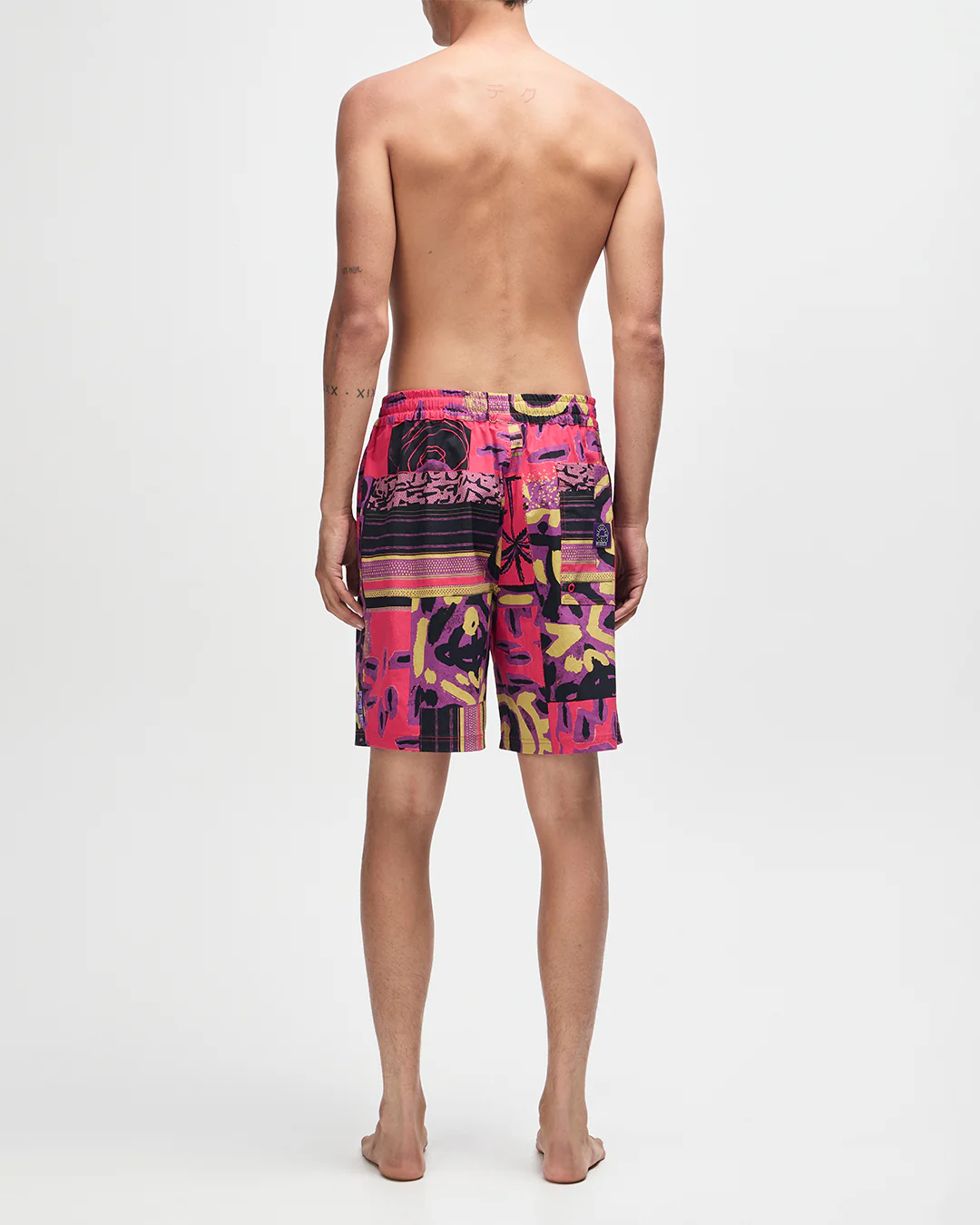 Freamon Swim Short - Melon Red - Image 6