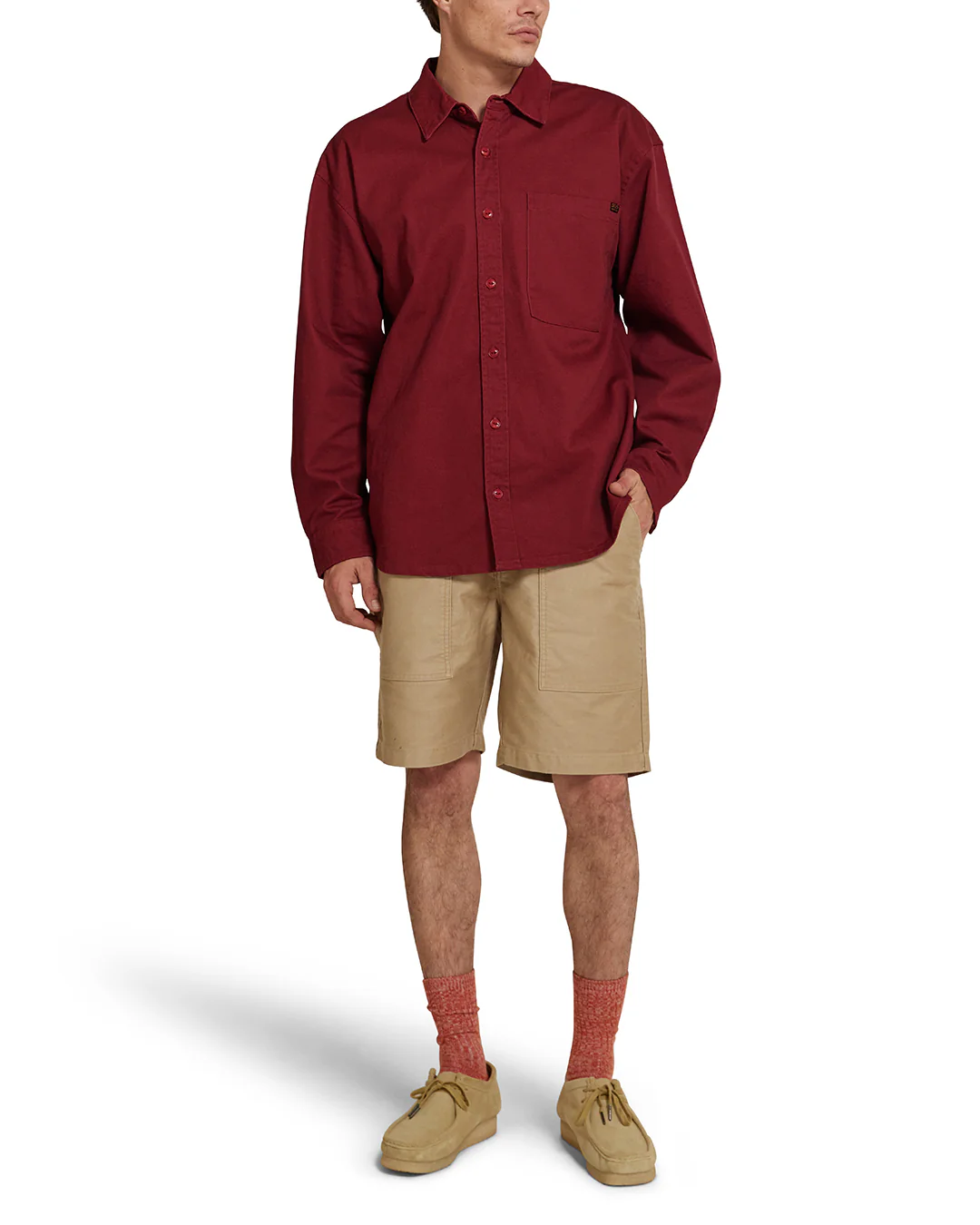 Frizell Twill Shirt - Rhodo - Image 3