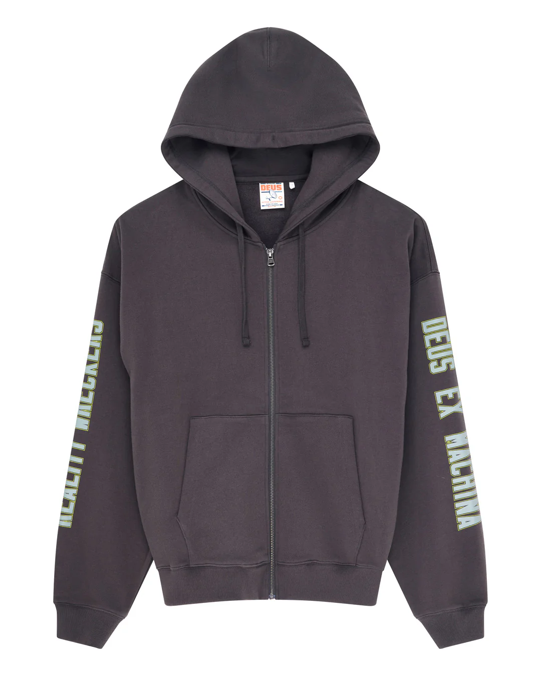 Further Out Zip Hoodie - Anthracite - Image 3