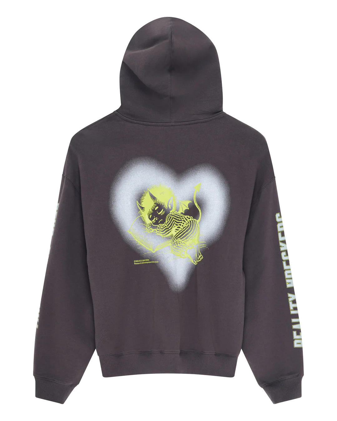 Further Out Zip Hoodie - Anthracite - Image 4