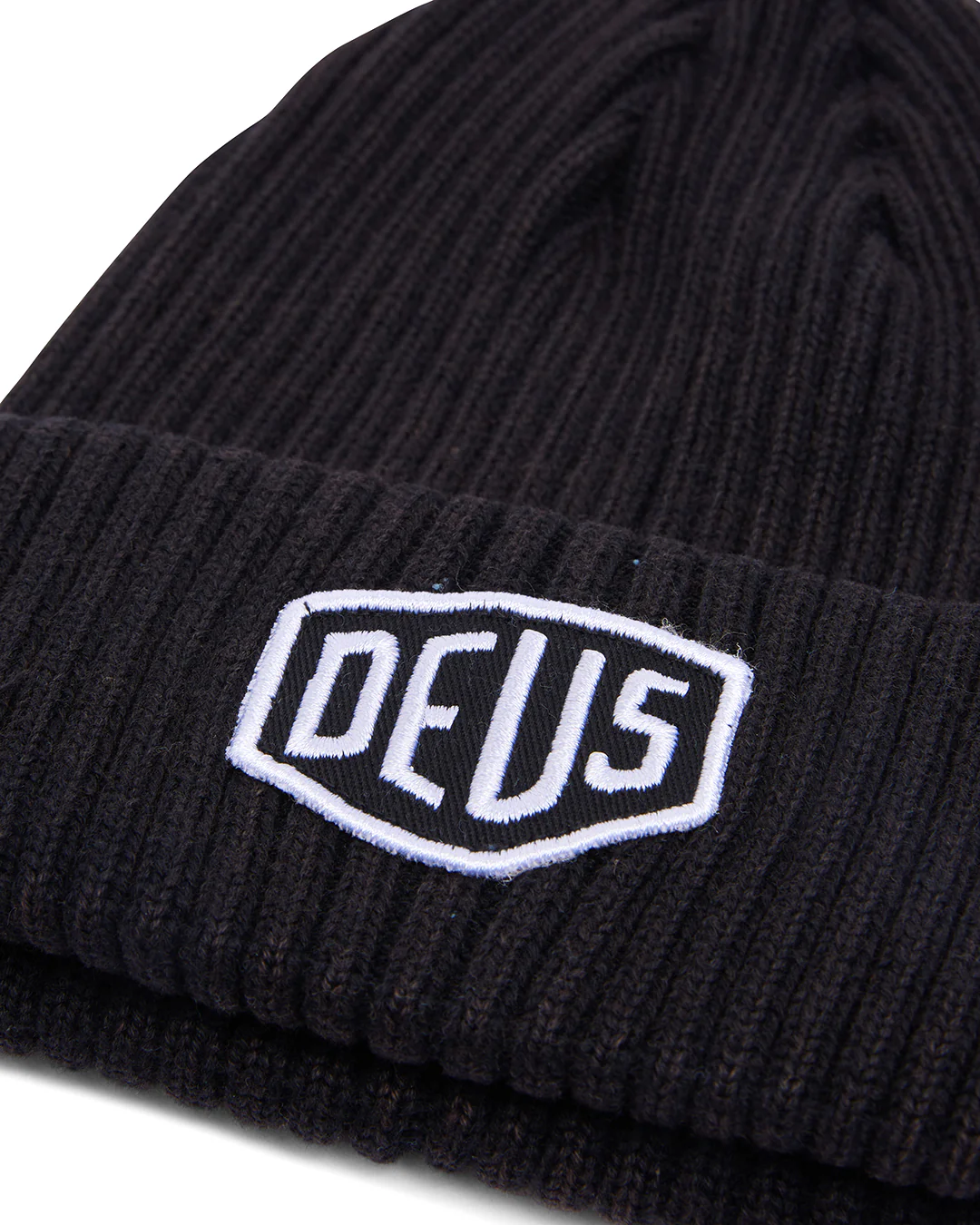 Garment Dyed Shield Beanie - Anthracite - Image 2