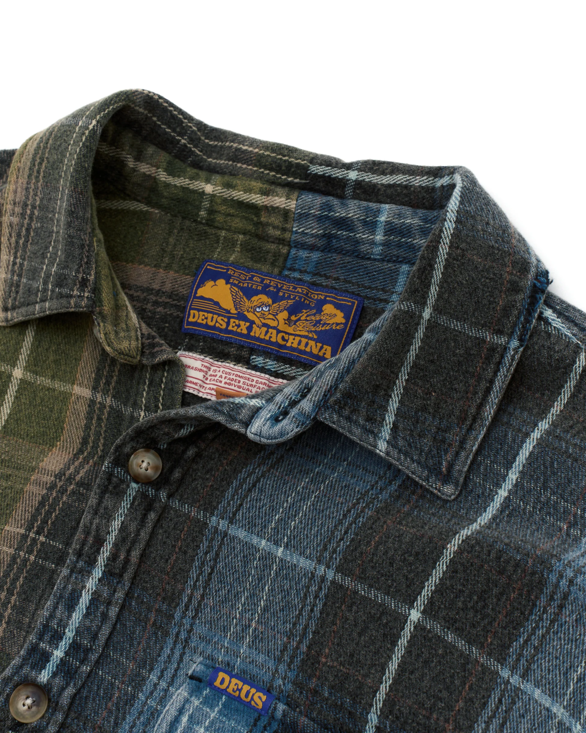 Genesis Embro Flannel - Blue Check - Image 12