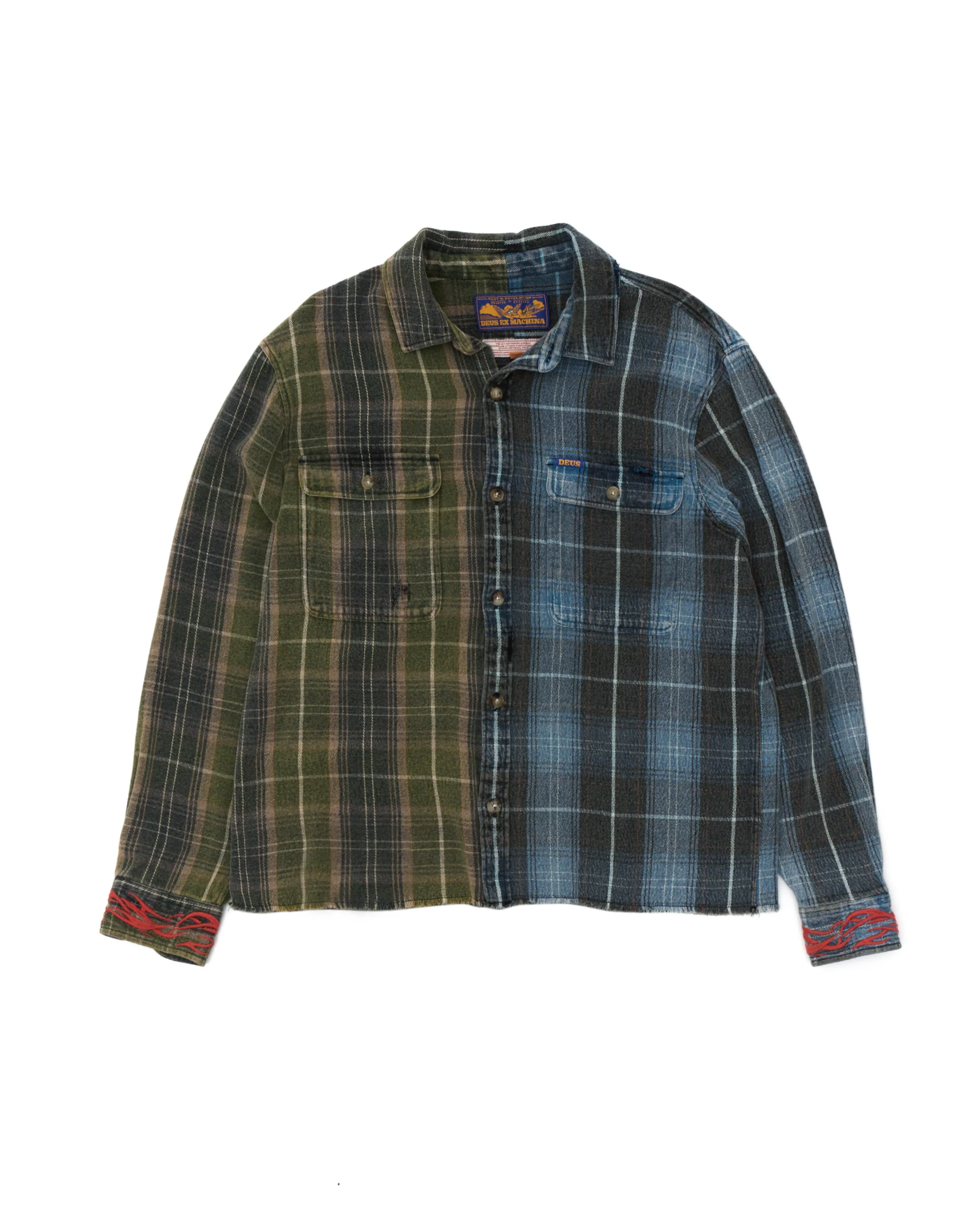 Genesis Embro Flannel - Blue Check - Image 5