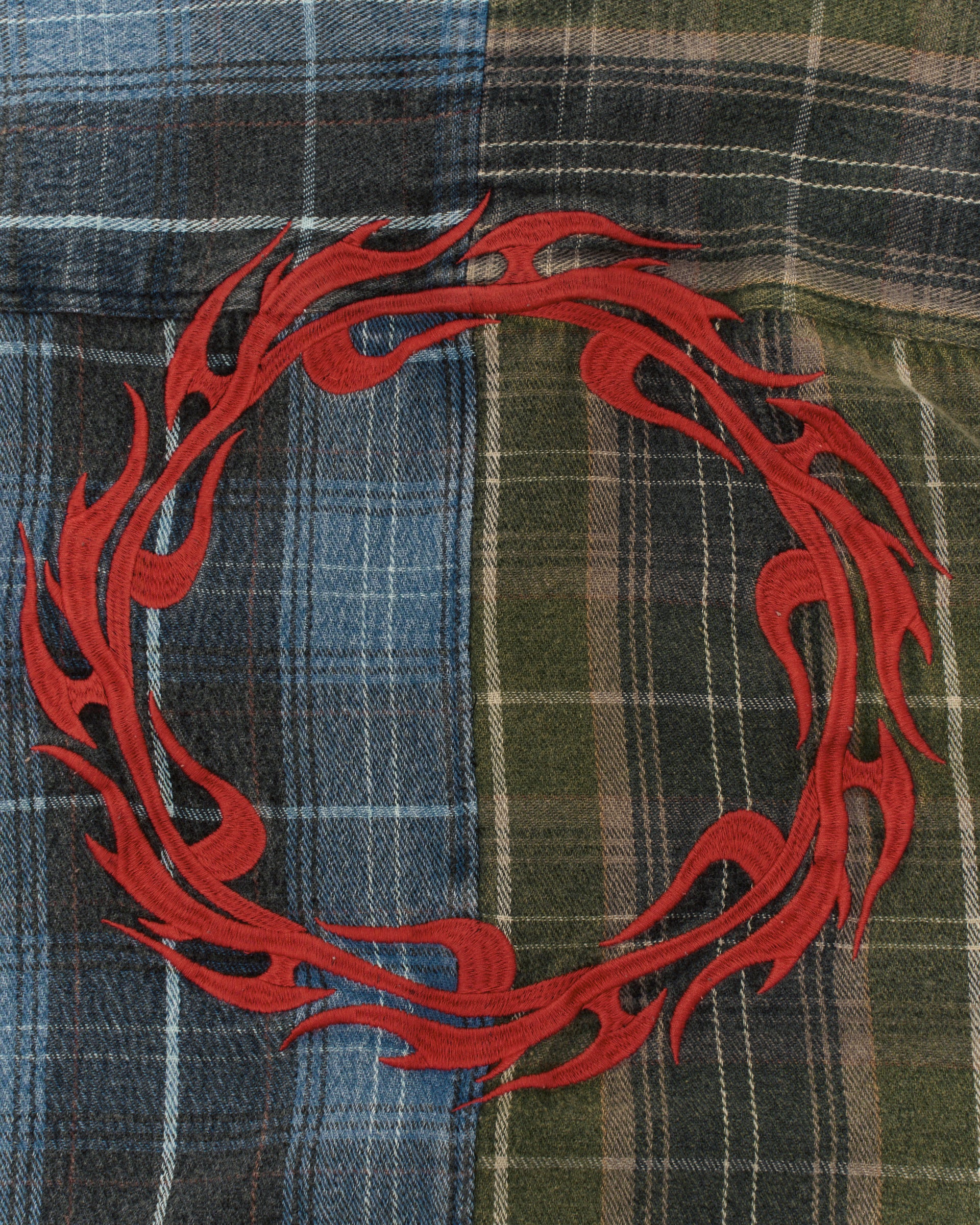 Genesis Embro Flannel - Blue Check - Image 7