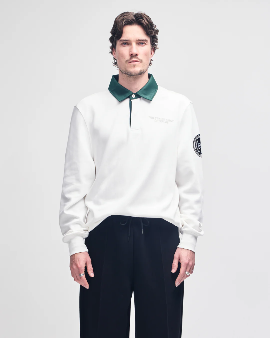 Grand Prix Polo - Vintage White - Image 2