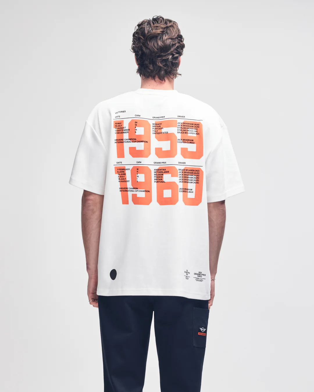 Grand Prix Tee - Vintage White - Image 3