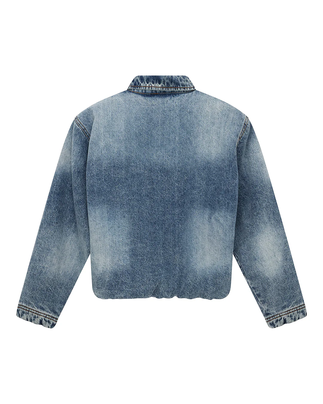 Grand Raid Denim Bomber - Stonewash Indigo - Image 4