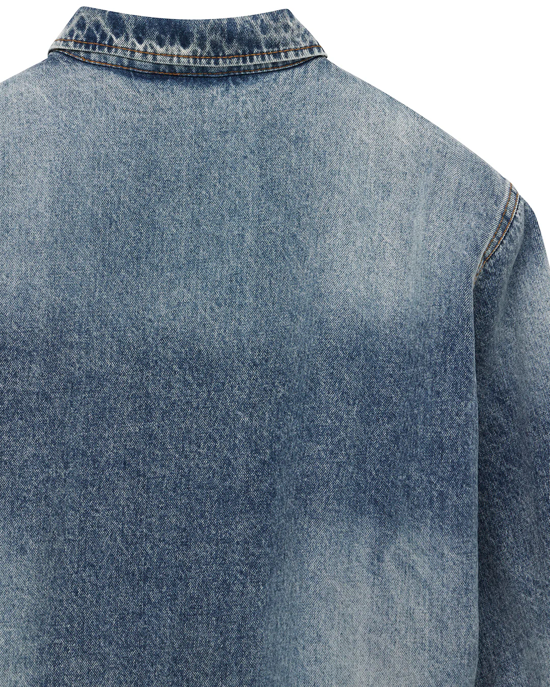 Grand Raid Denim Bomber - Stonewash Indigo - Image 8