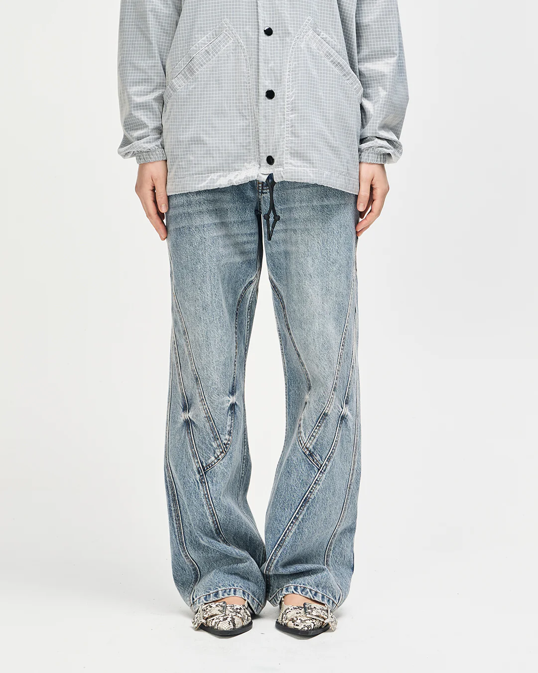 Grand Raid Denim Jean - Stonewash Indigo