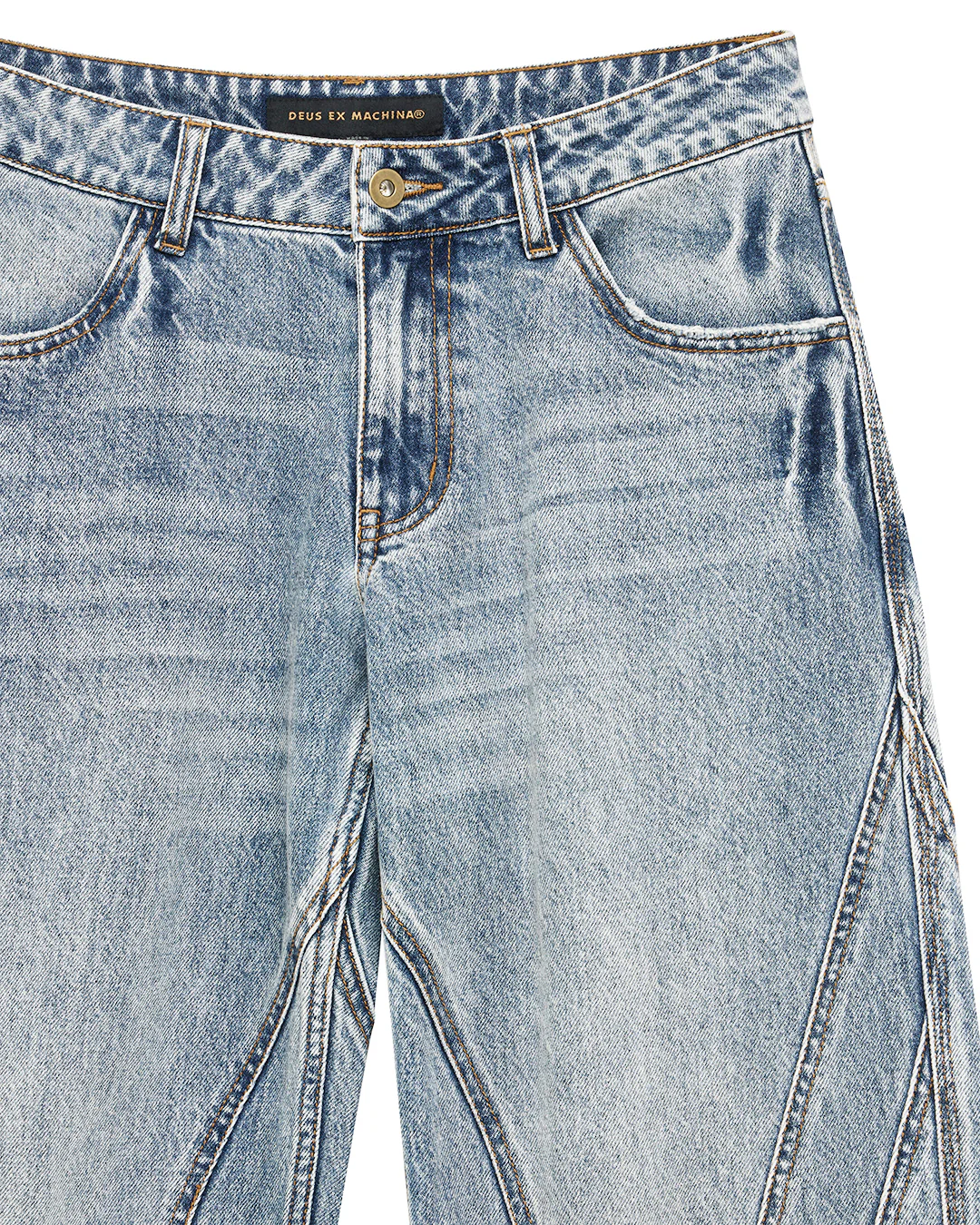 Grand Raid Denim Jean - Stonewash Indigo - Image 4