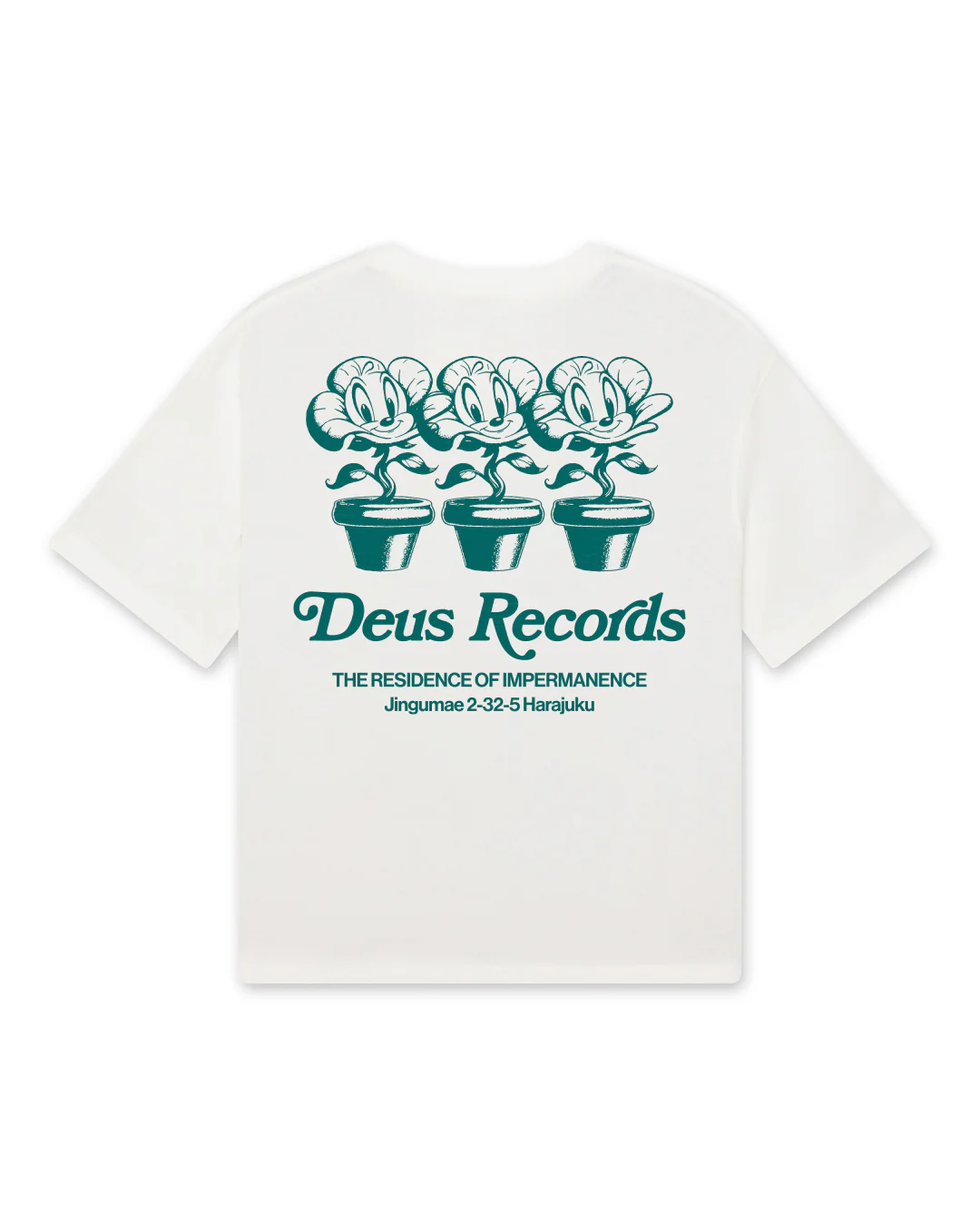 Green Thumb Tee - Dirty White