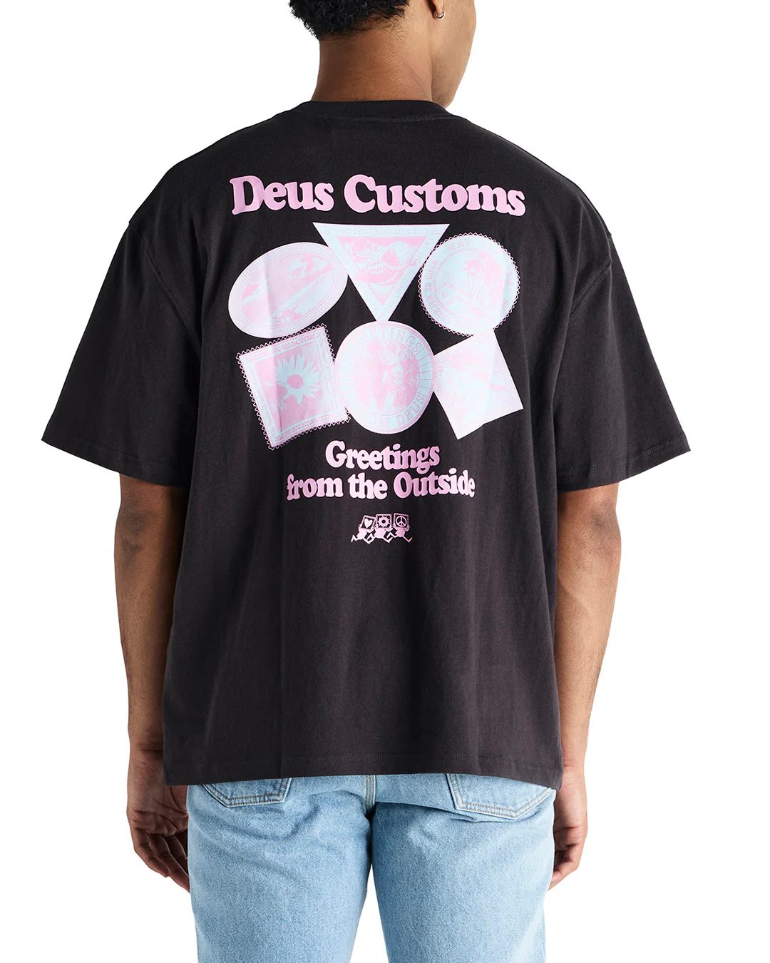 Greetings Tee - Anthracite - Image 2