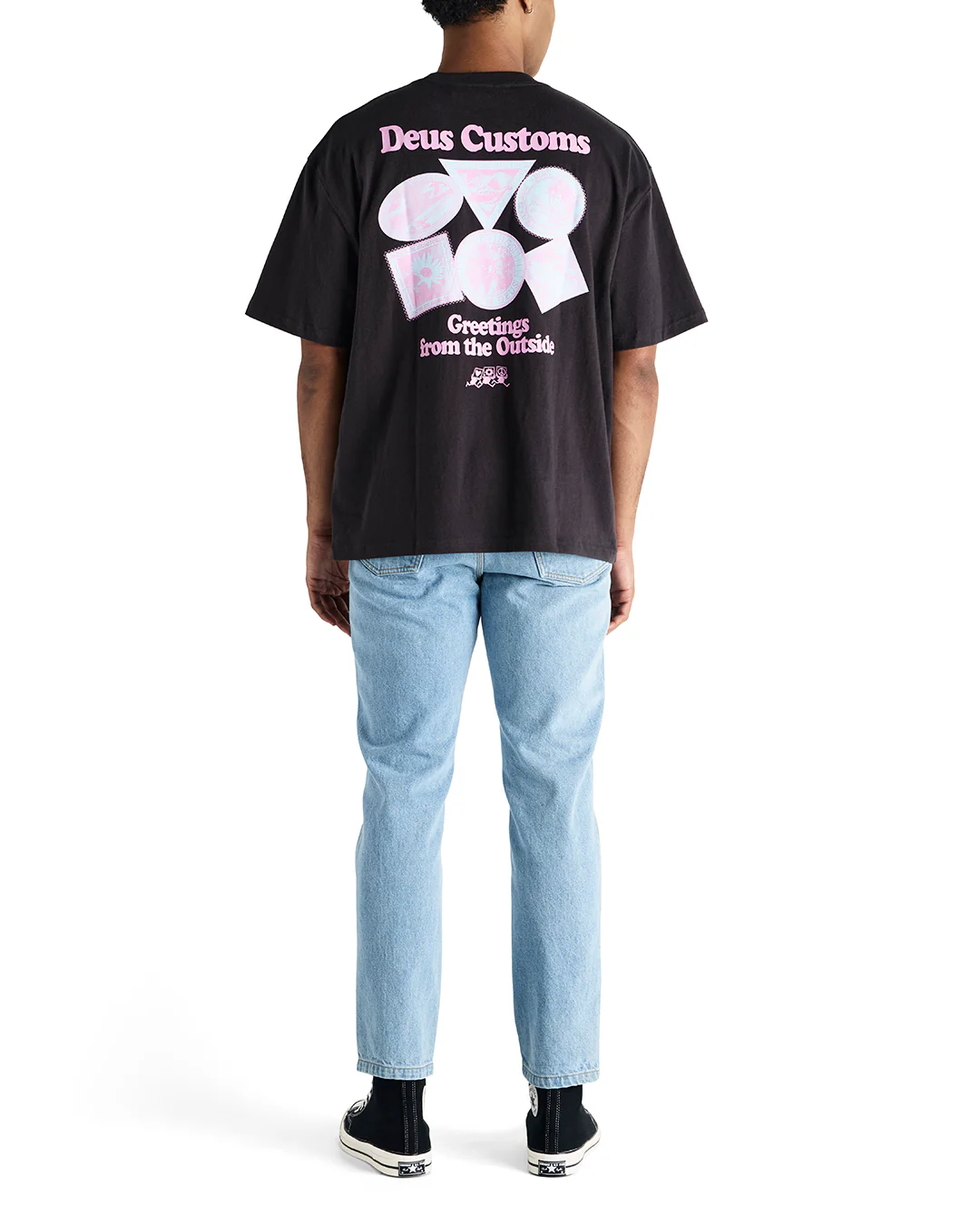 Greetings Tee - Anthracite - Image 5