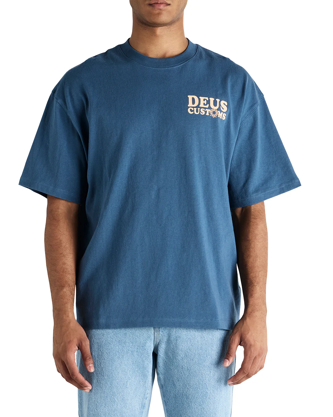 Greetings Tee - Indian Teal