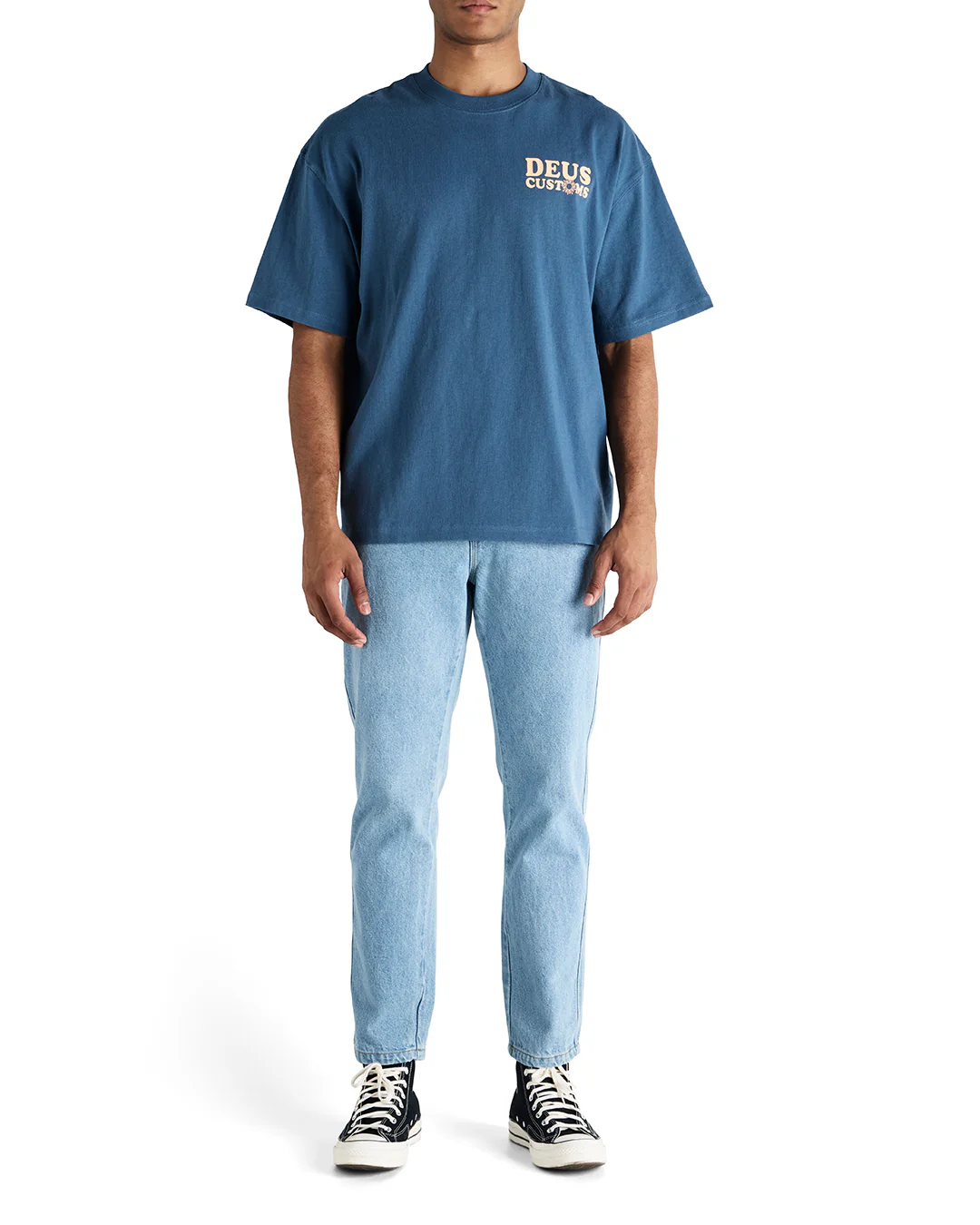 Greetings Tee - Indian Teal - Image 3