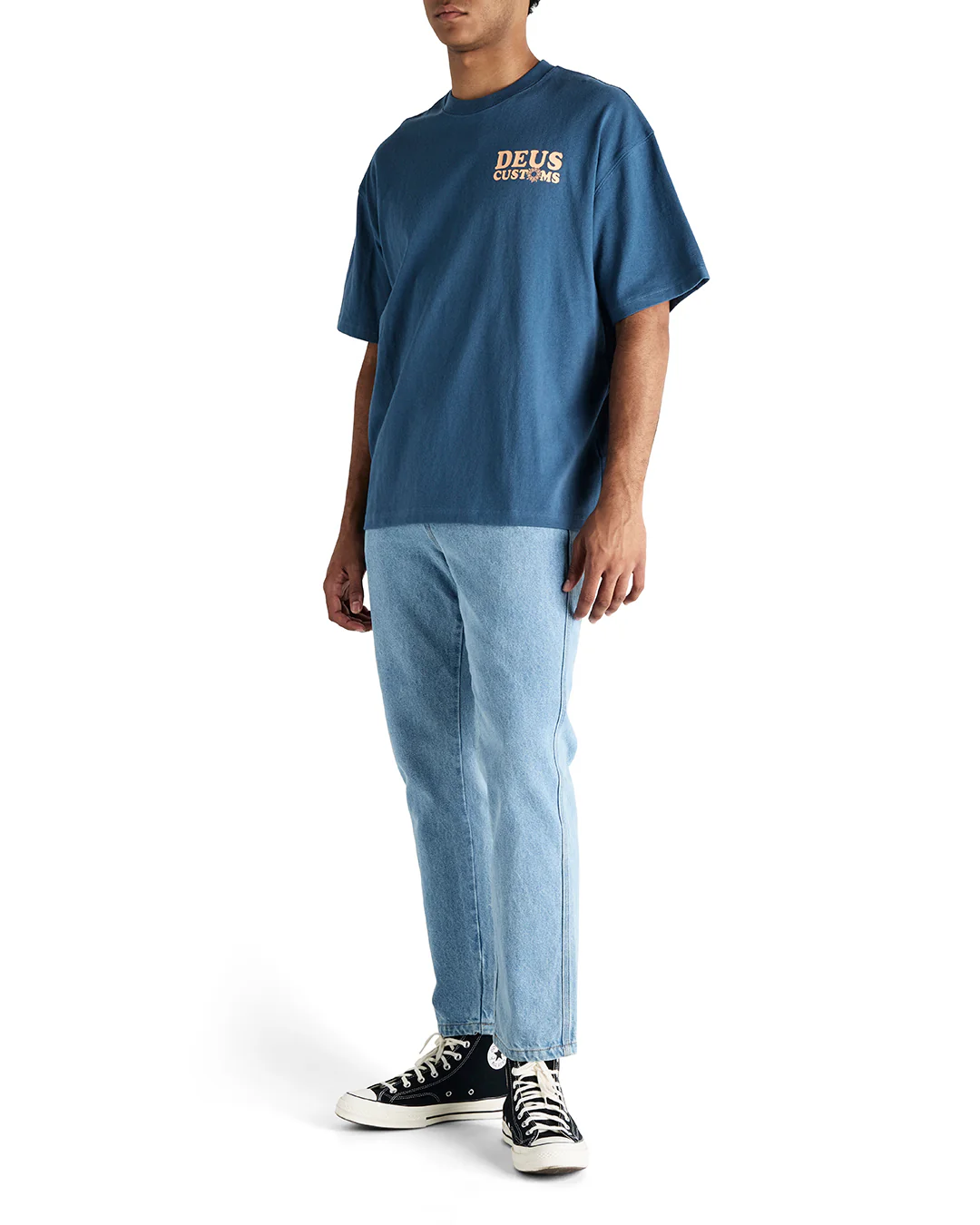 Greetings Tee - Indian Teal - Image 5