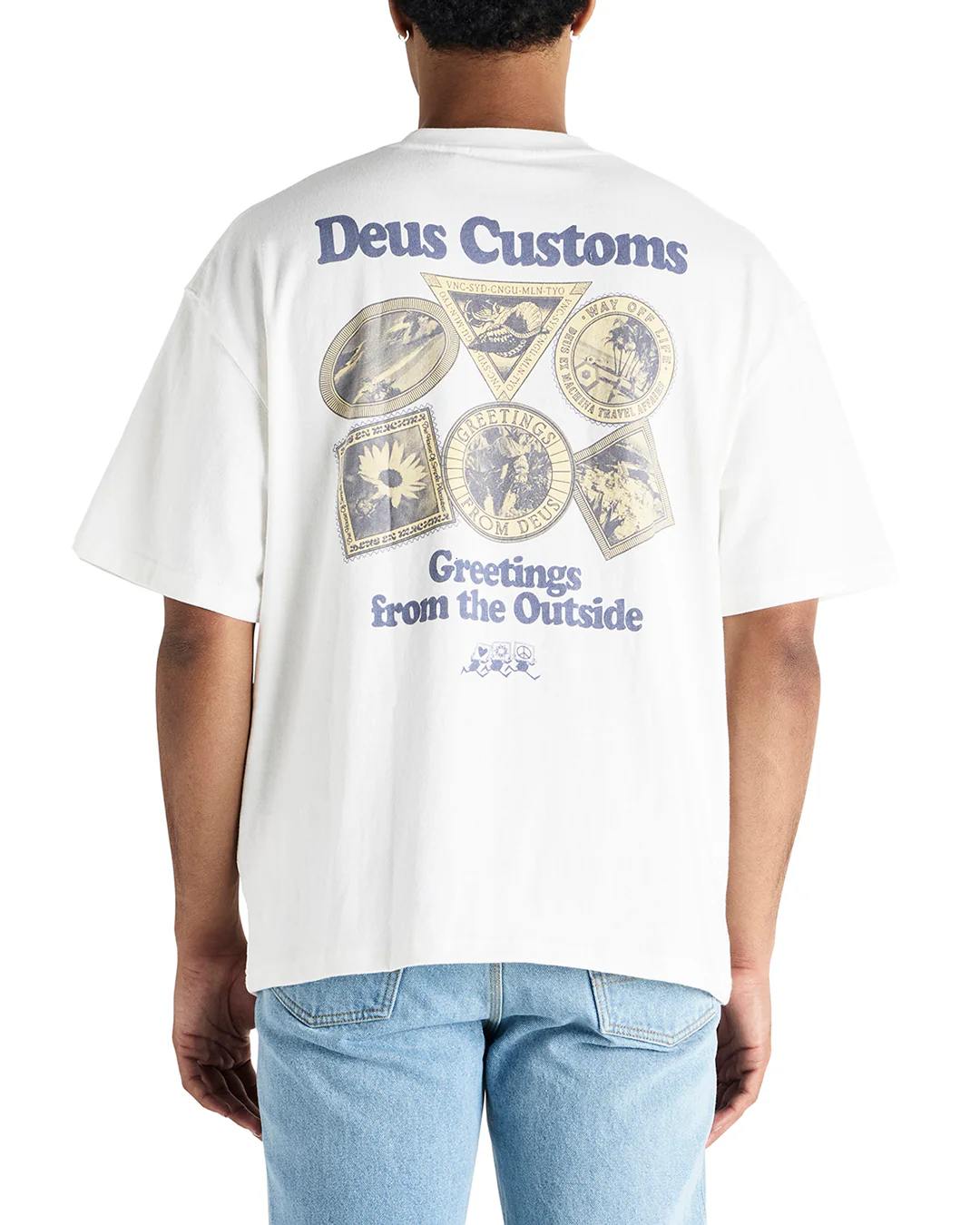 Greetings Tee - Vintage White - Image 2