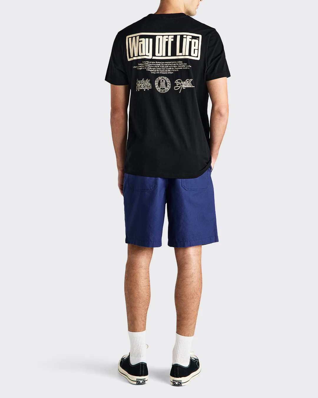 Hank Reverse Twill Short - Mechanic Blue - Image 6