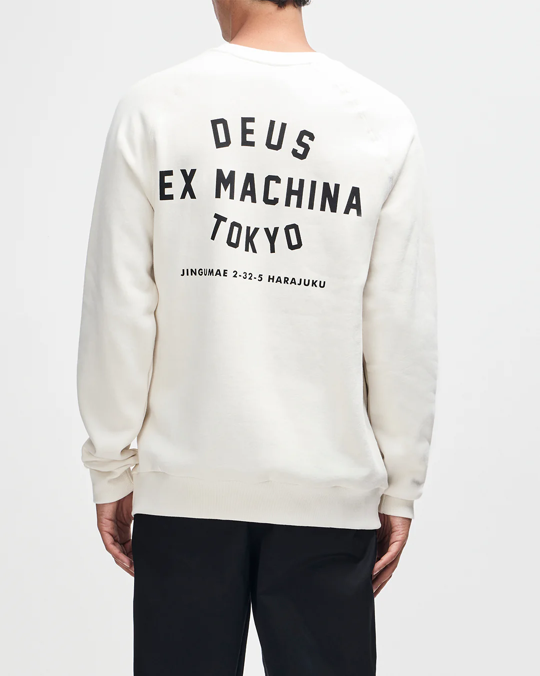 Harajuku Address Crew - Dirty White - Image 2