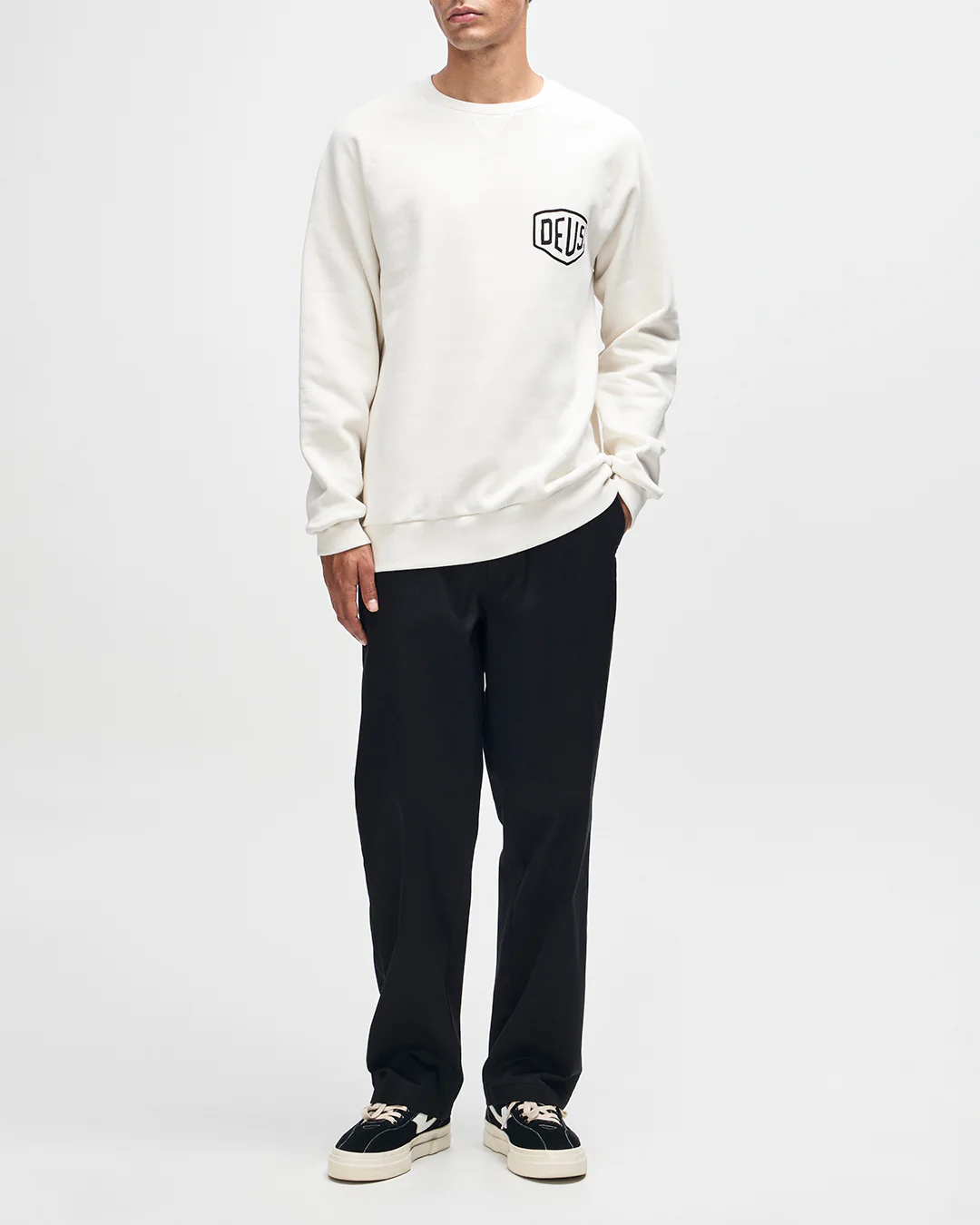 Harajuku Address Crew - Dirty White - Image 4