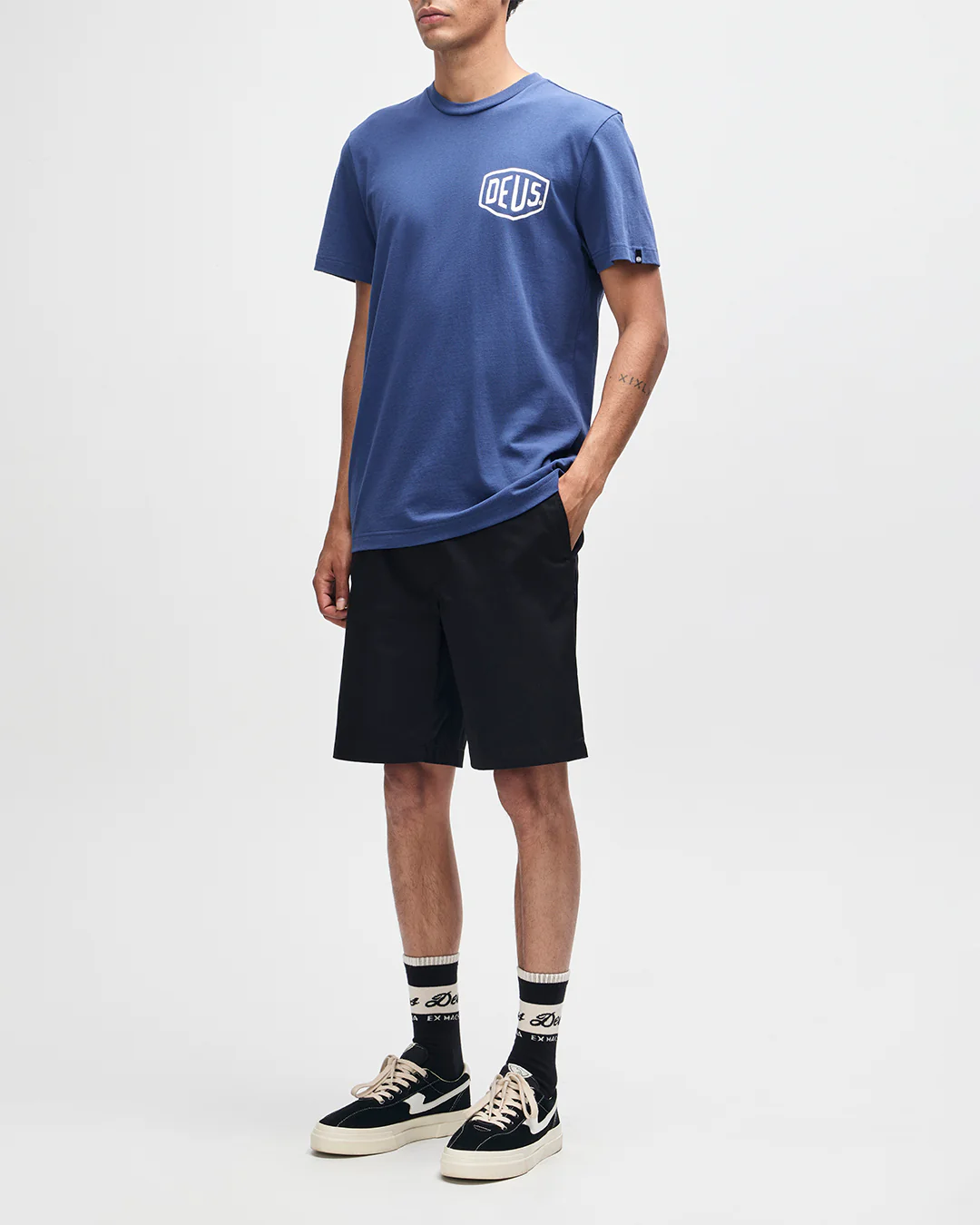Harajuku Address Tee - Mechanic Blue - Image 9