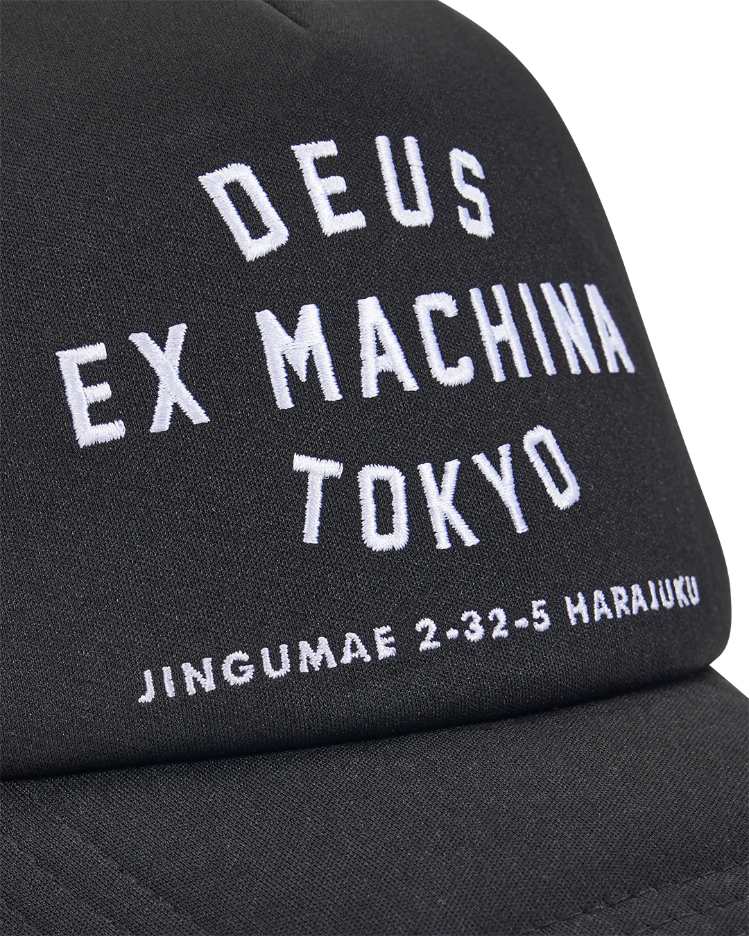Harajuku Address Trucker - Black - Image 3