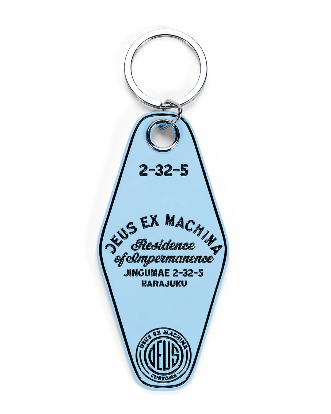 Harajuku Key Tag - Cerulean Blue