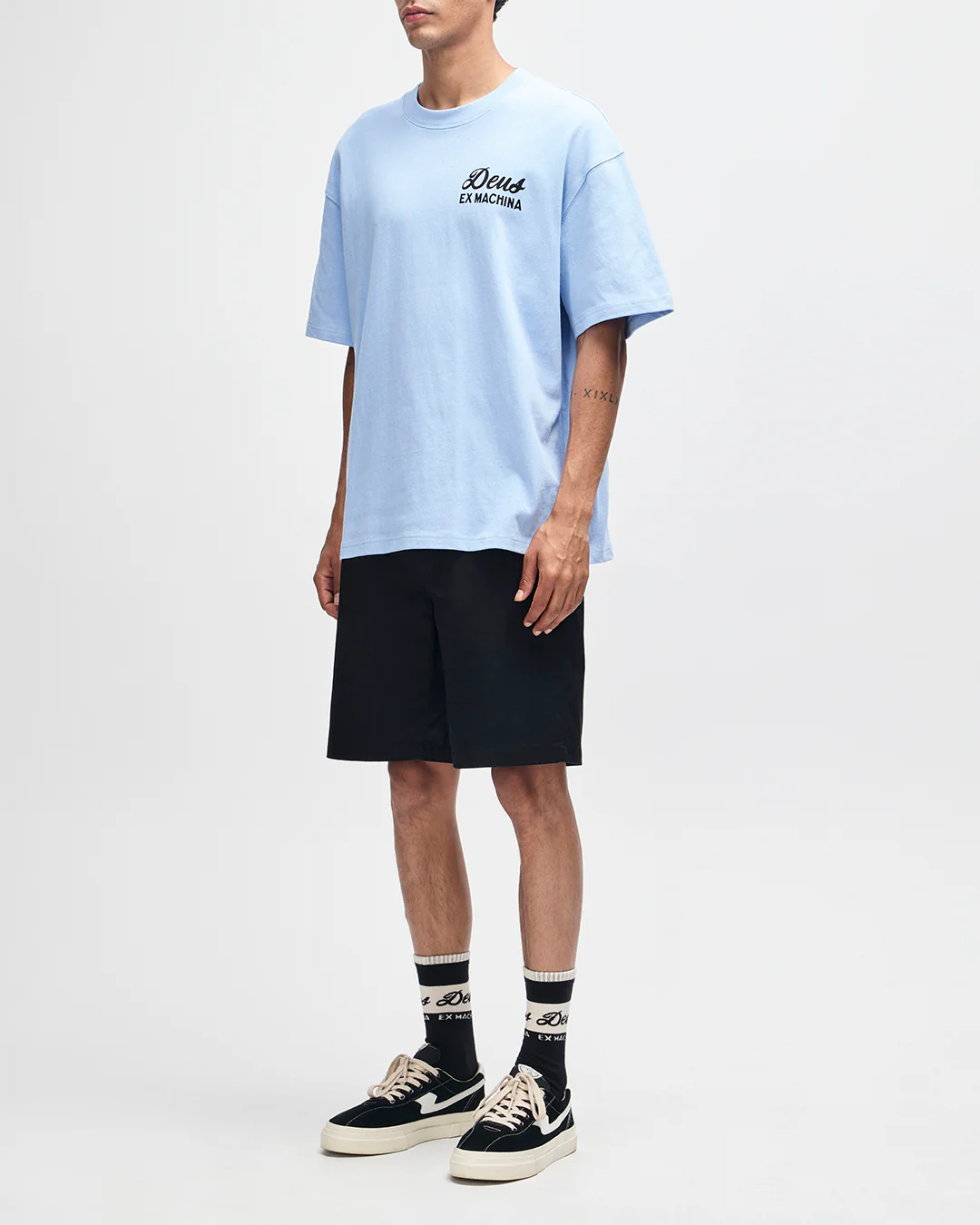 Harajuku Sign Tee - Cerulean Blue - Image 9