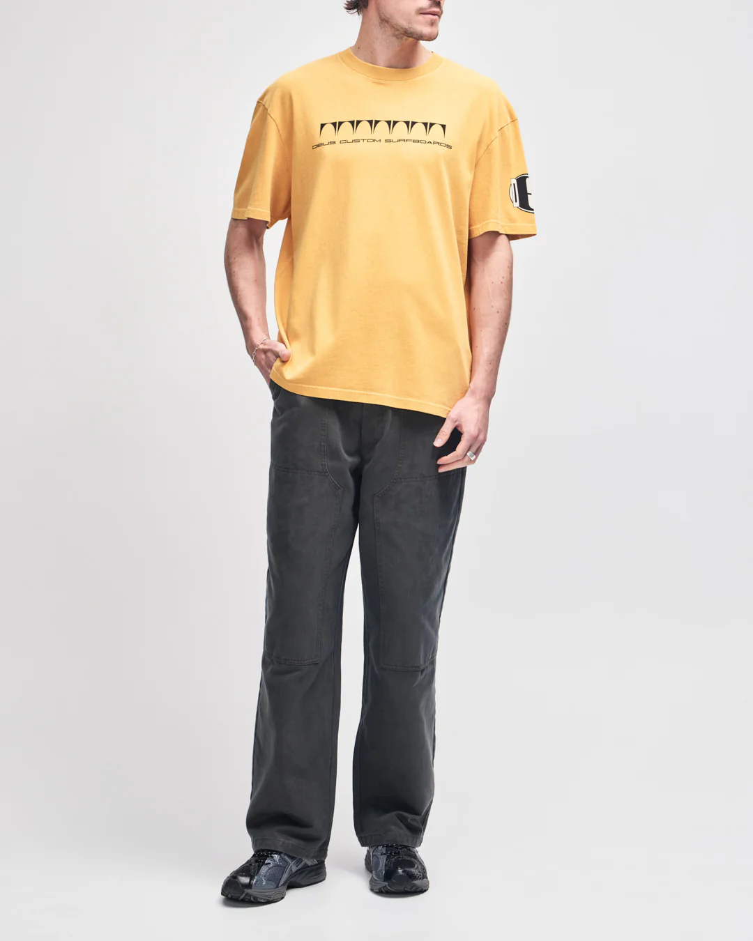 Hard Rail Tee - Sunflower - Image 5