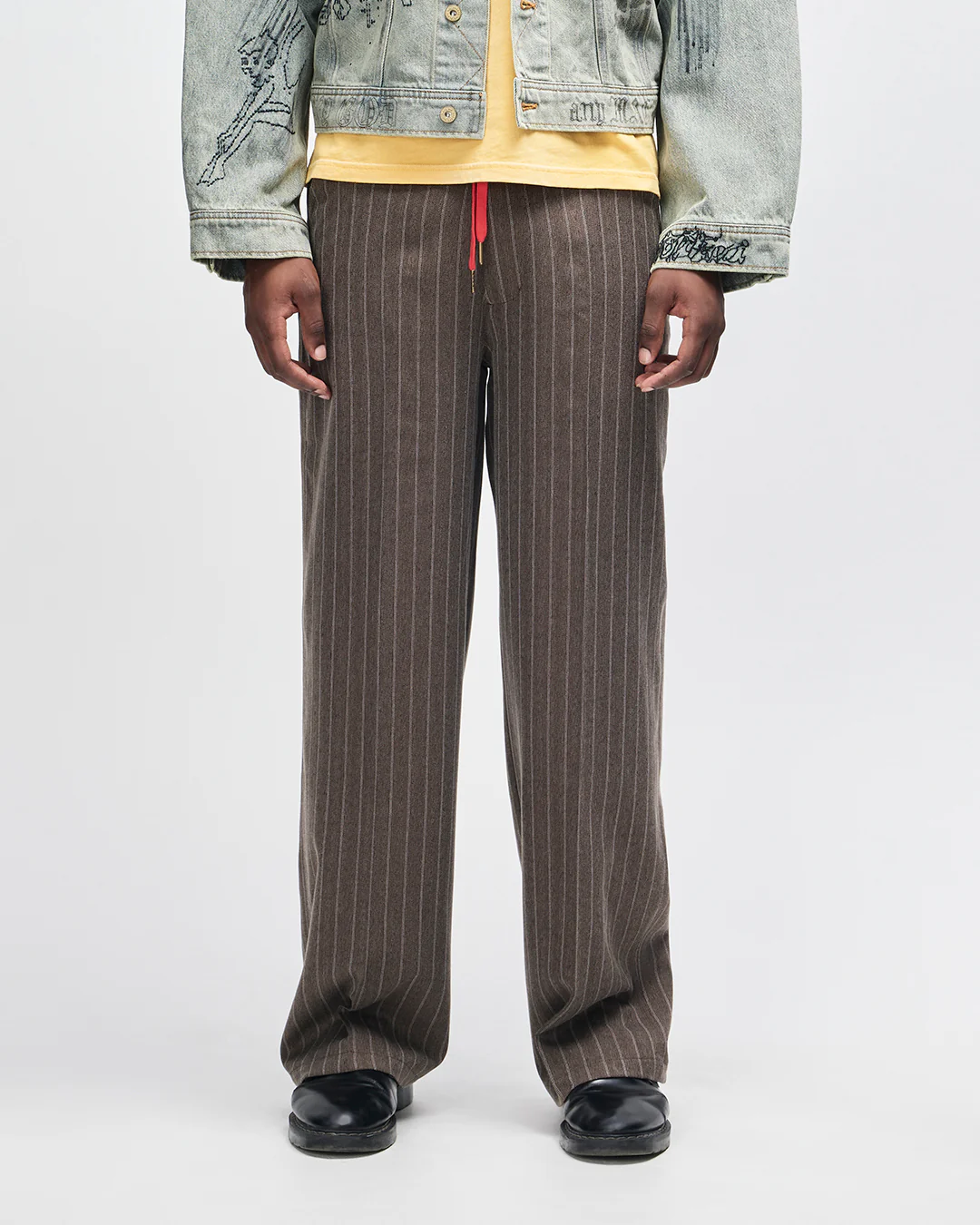 Hear & Now Stripe Pant - Gravel Grey