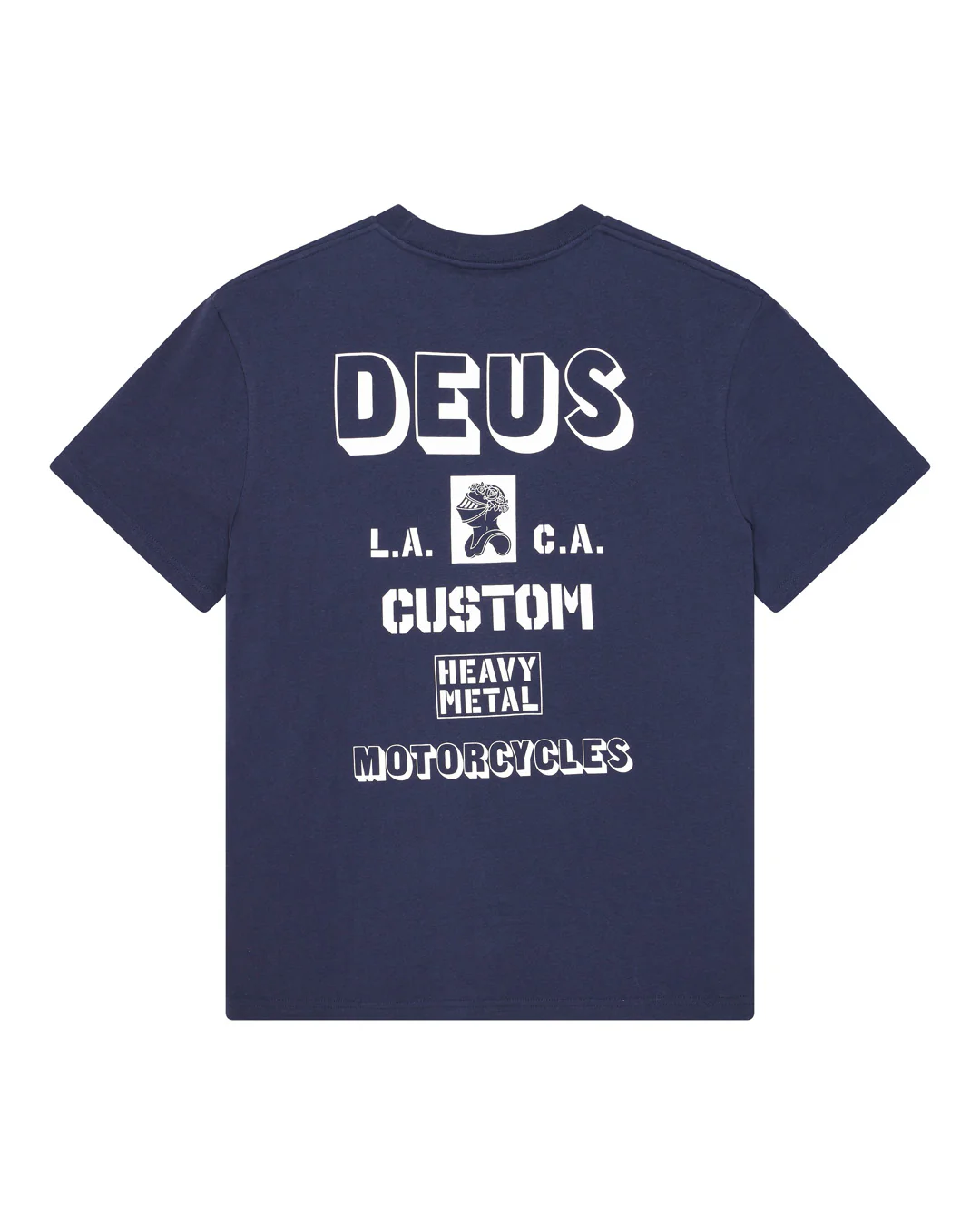 Heavy Metal Tee - Navy - Image 4