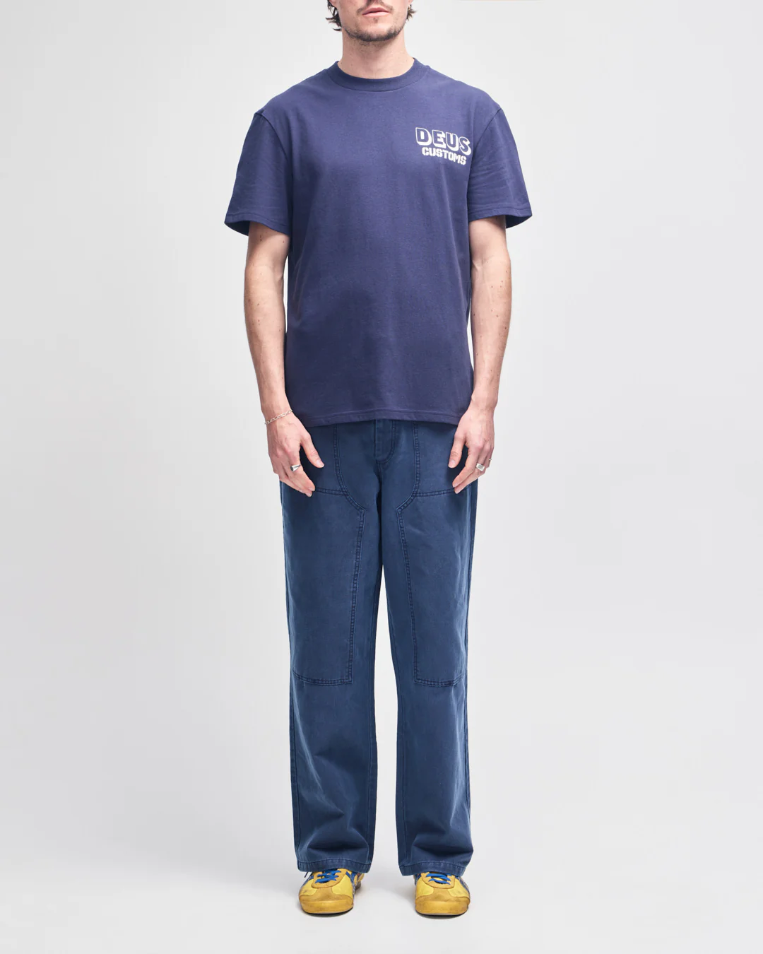 Heavy Metal Tee - Navy - Image 5