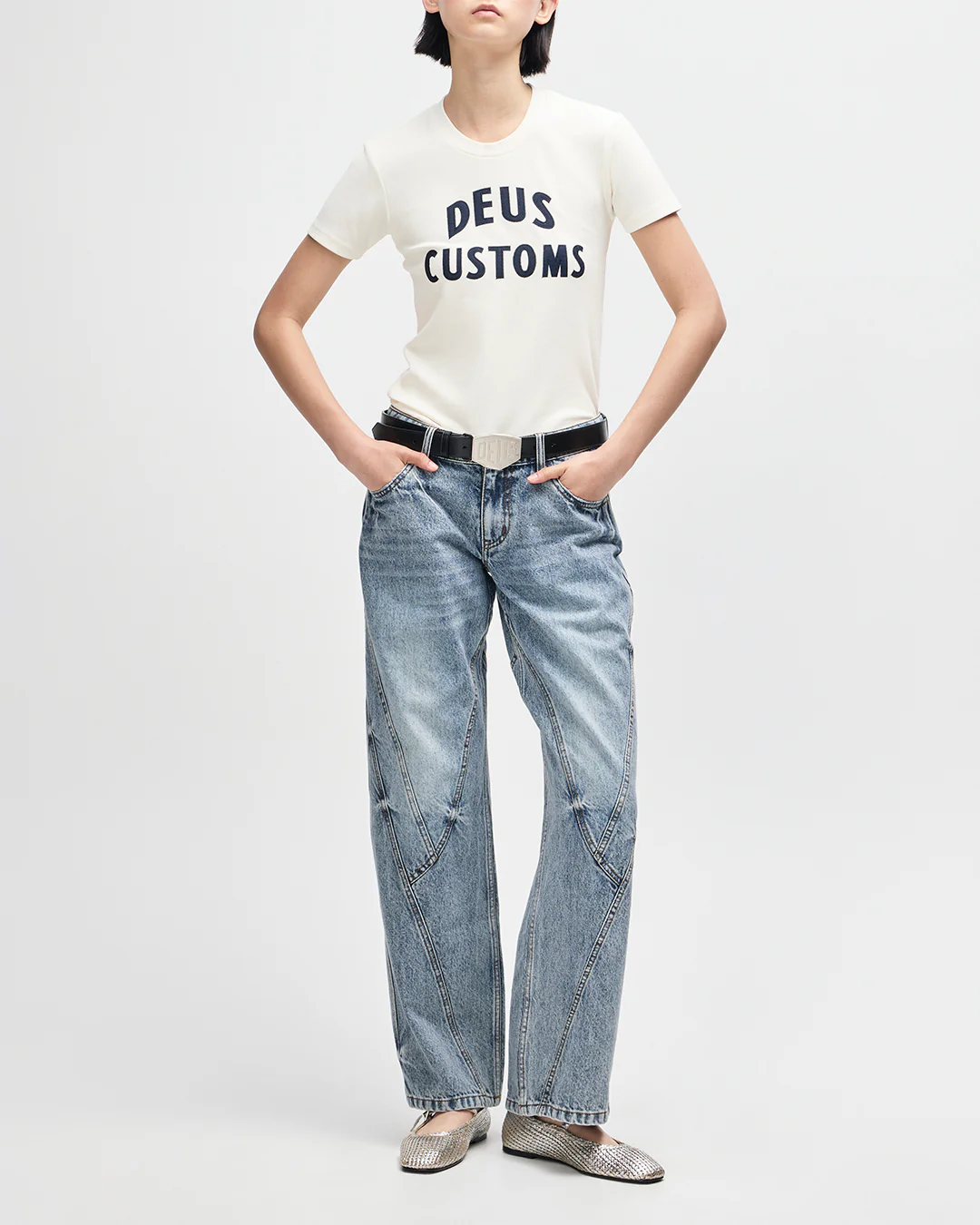 HeLeNe Tee - Dirty White - Image 9