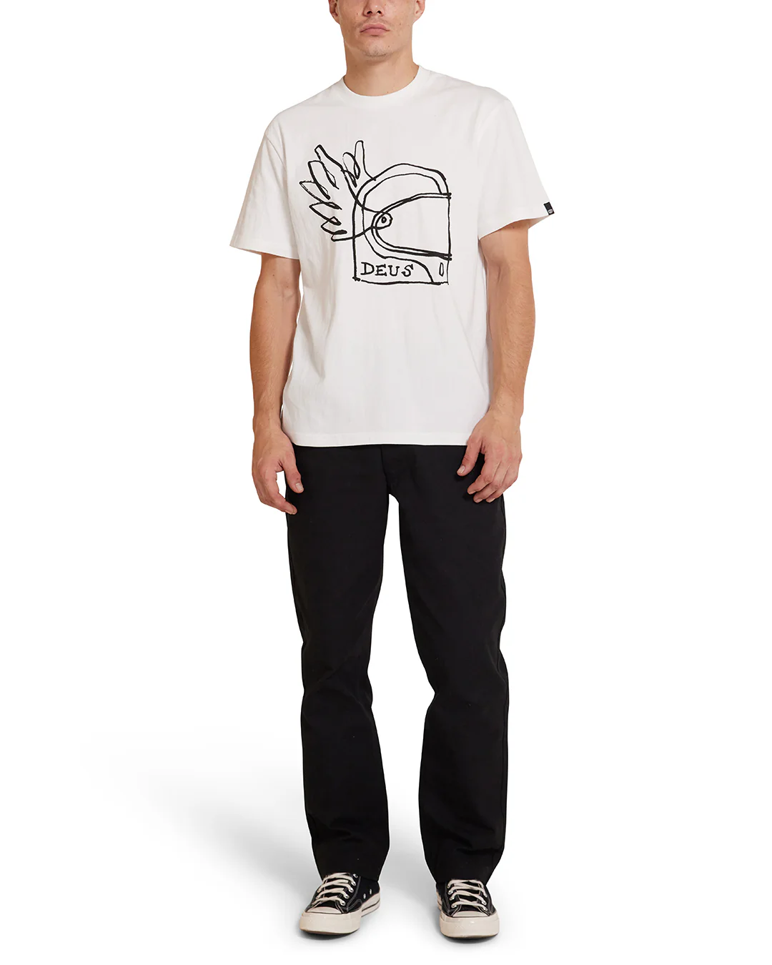 Helmet Tee - Vintage White - Image 3
