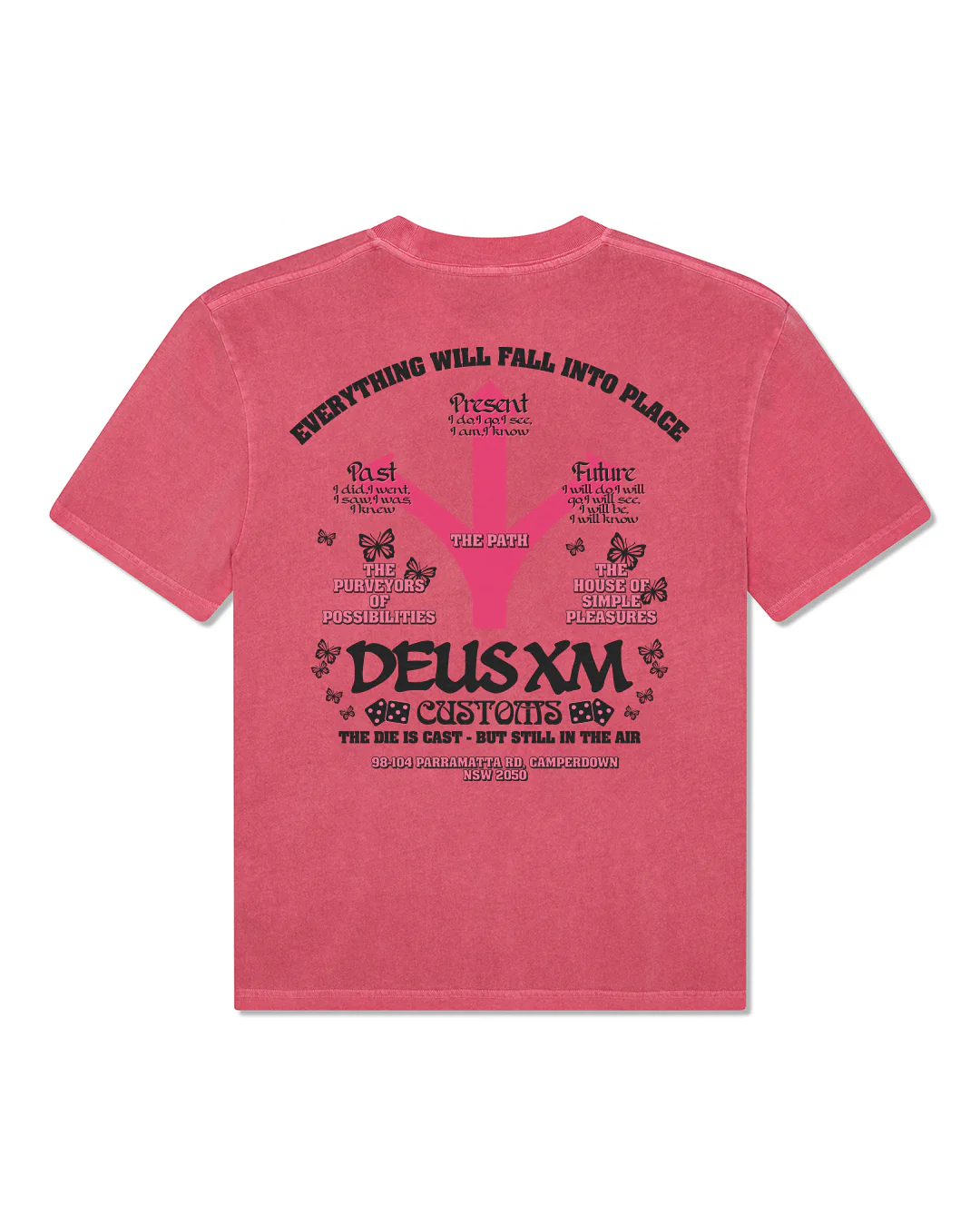Highroll Tee - Melon Red - Image 2