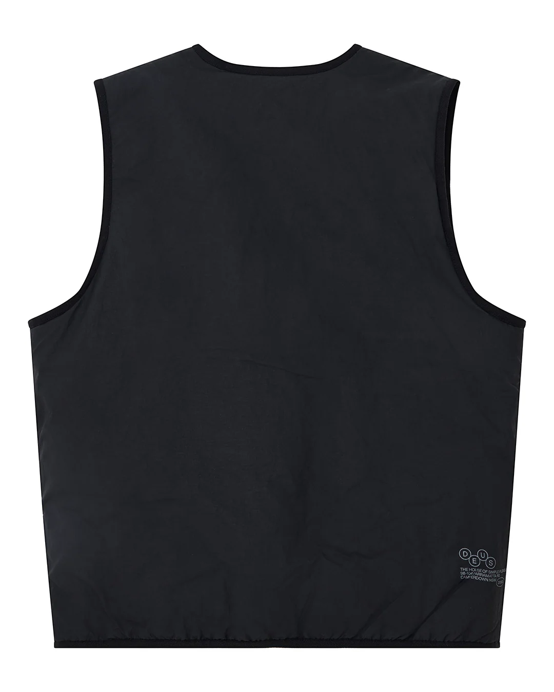 Hiro Padded Vest - Black - Image 2