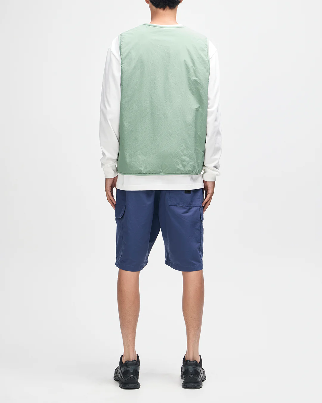 Hiro Padded Vest - Loden Frost Green - Image 5