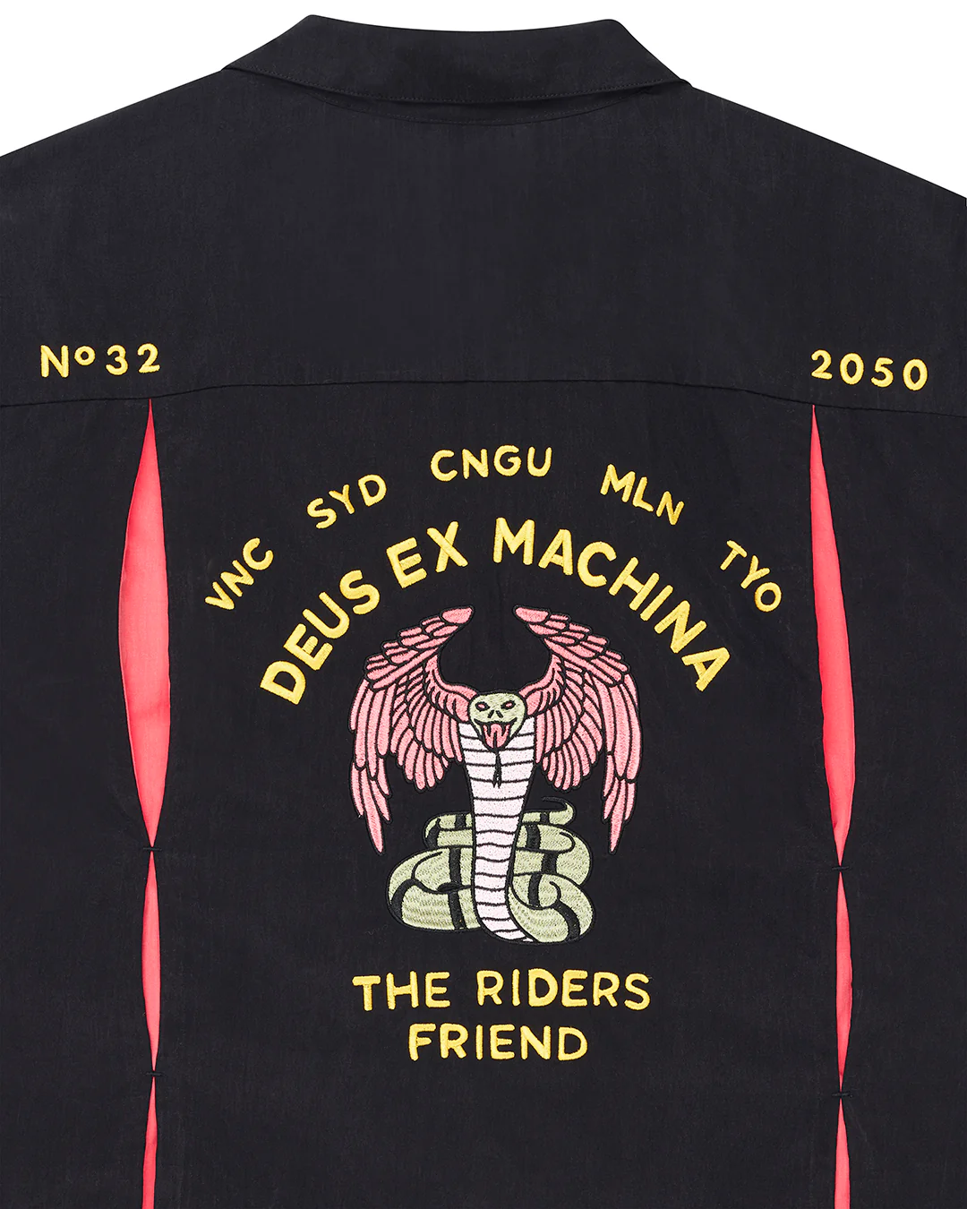 Hisssterical Bowling Shirt - Black - Image 7