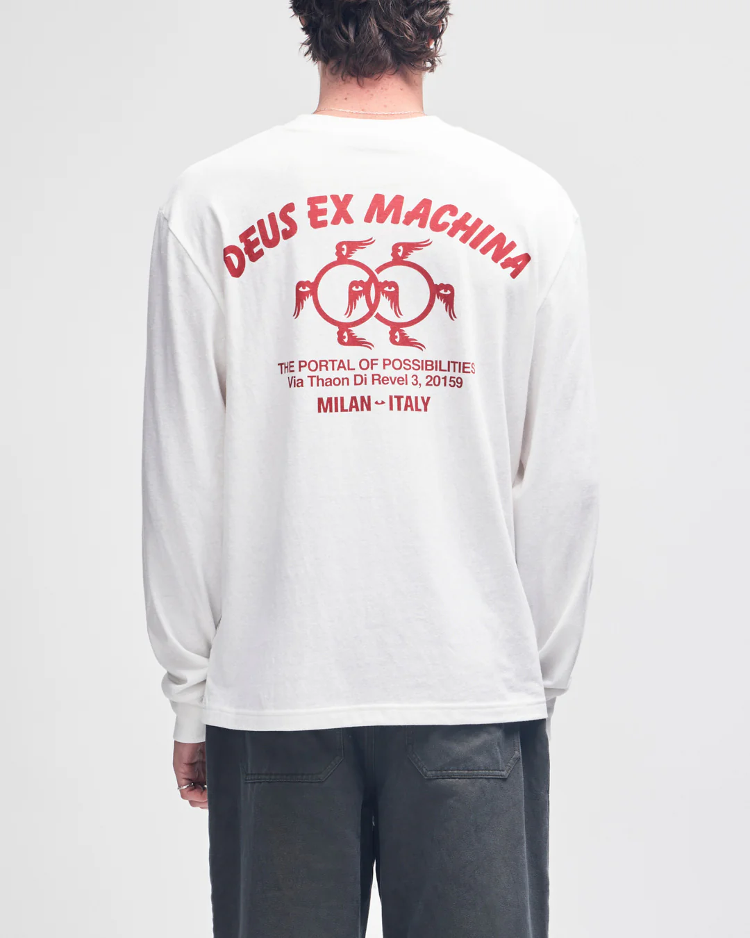 Horus Ls Tee - Vintage White - Image 2
