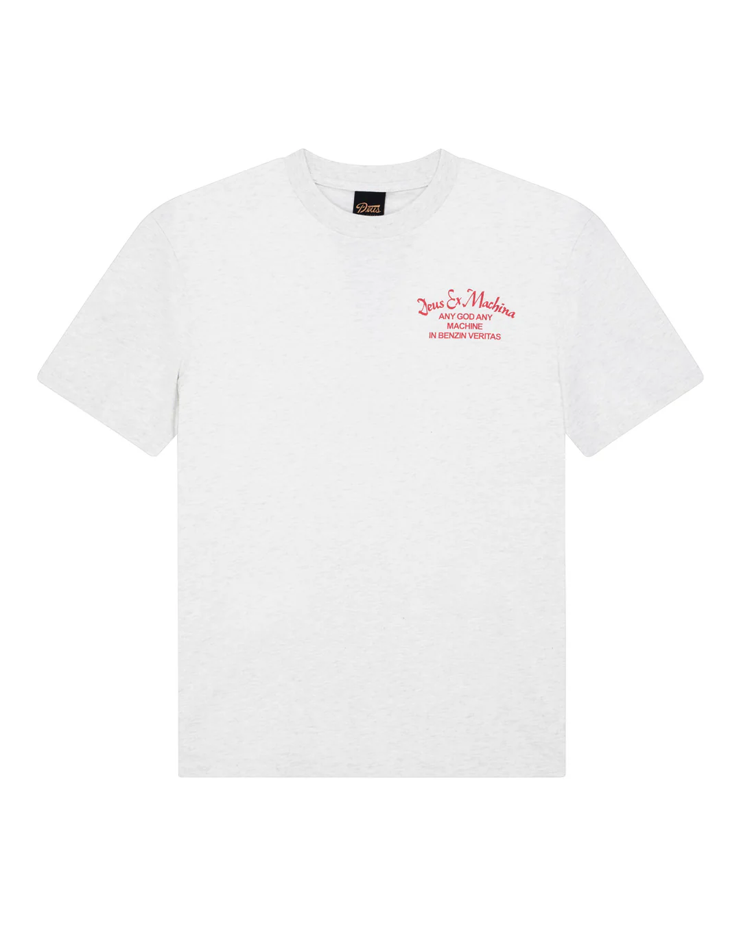 Hot Lips Tee - Light Grey Marle - Image 3