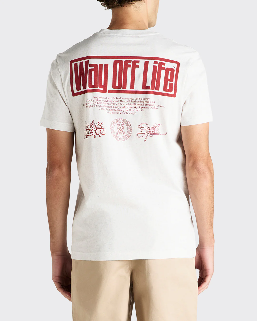 Hyperdrive Tee - Light Grey Marle - Image 2