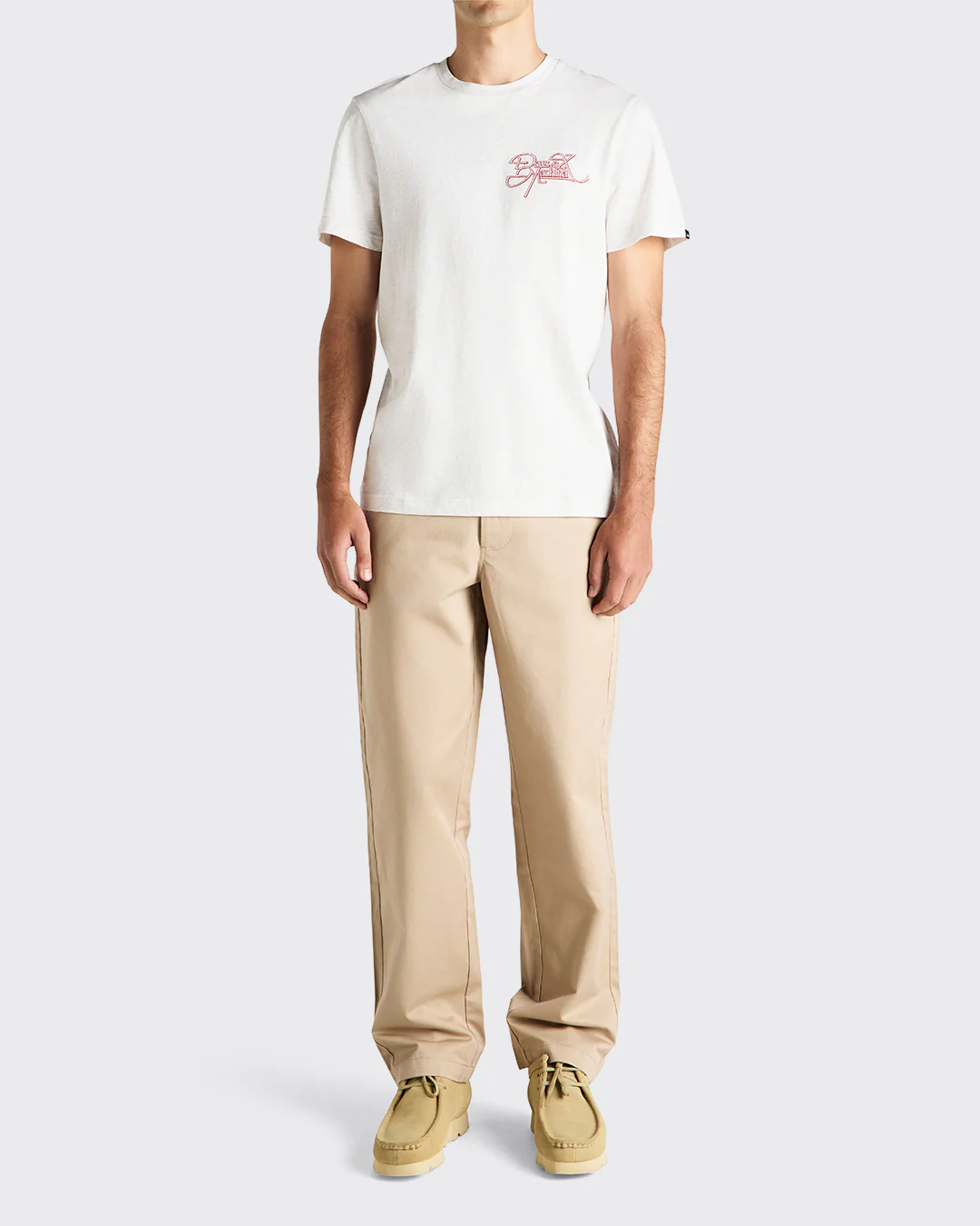 Hyperdrive Tee - Light Grey Marle - Image 5