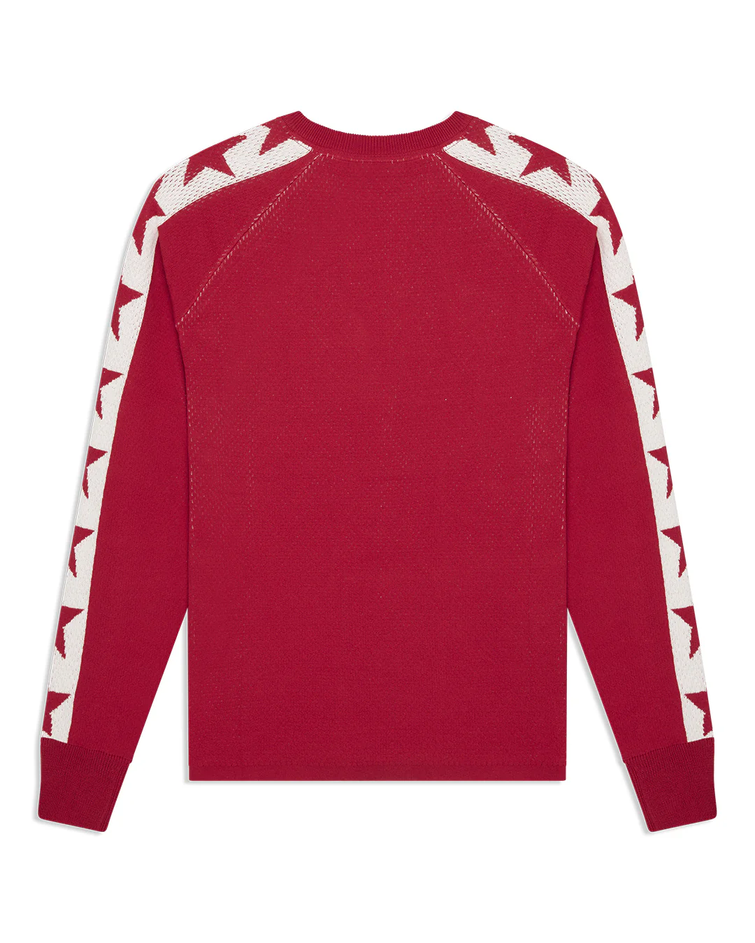 Icon Mesh Knit Top - Poinsettia Red - Image 5