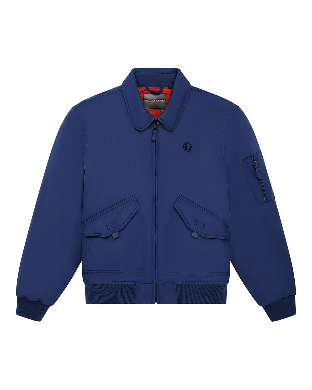 In Benzin Flight Jacket - Estate Blue - Image 3